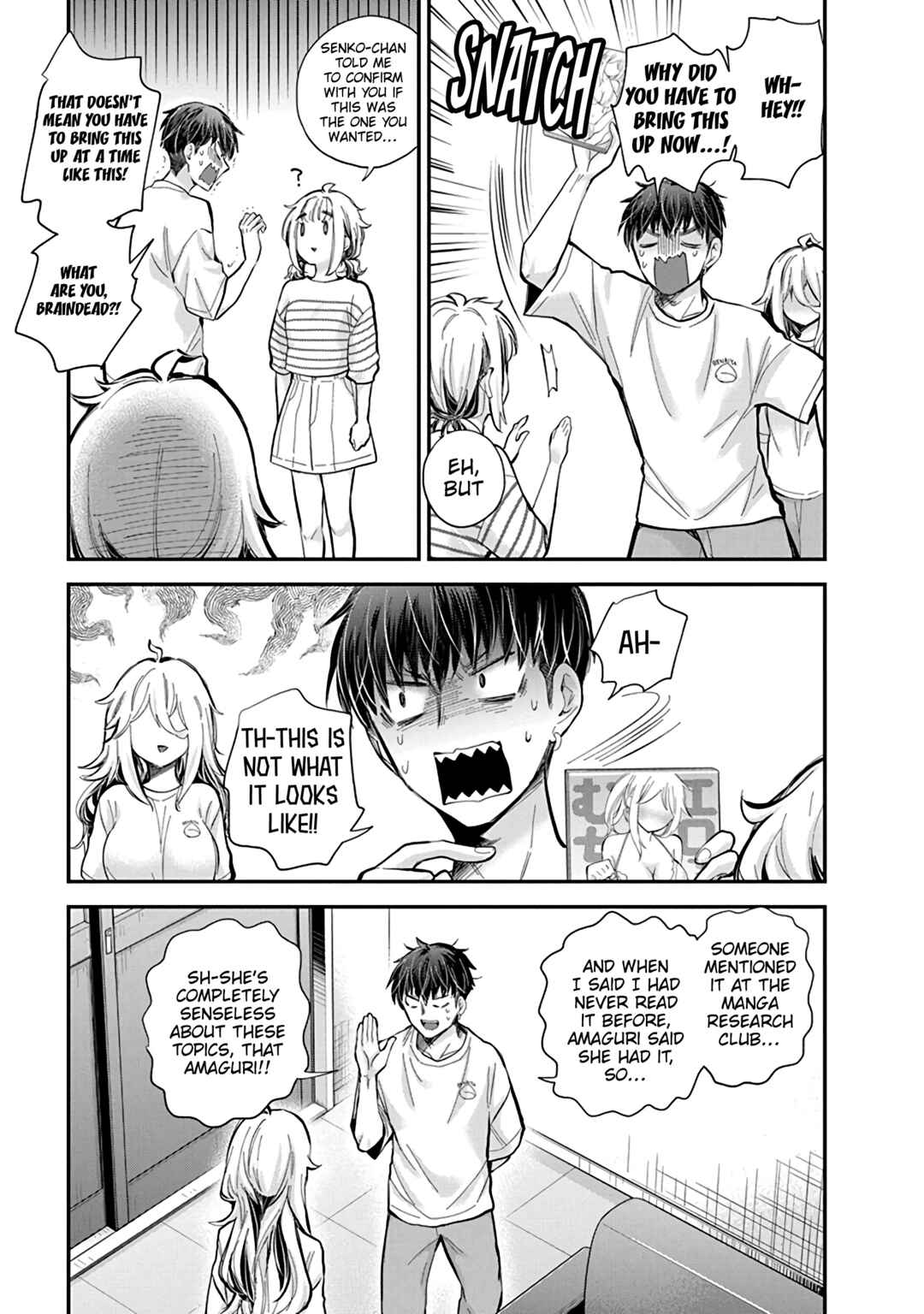 Page 10 Chapter 55 Shingeki no Eroko-san: Hen na Oneesan wa Danshi Kousei to Nakayoku Naritai