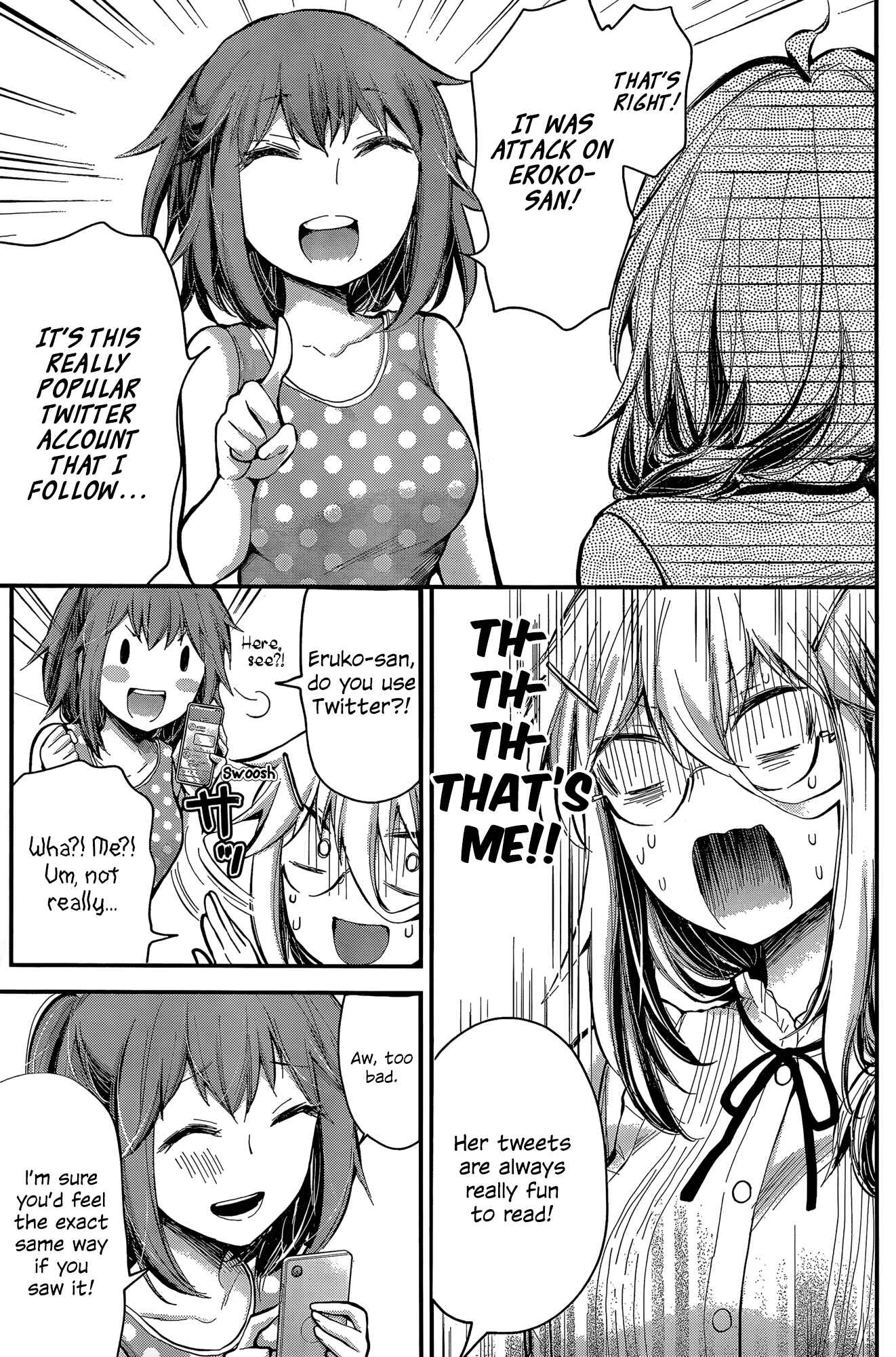 Page 15 Chapter 18 Shingeki no Eroko-san: Hen na Oneesan wa Danshi Kousei to Nakayoku Naritai