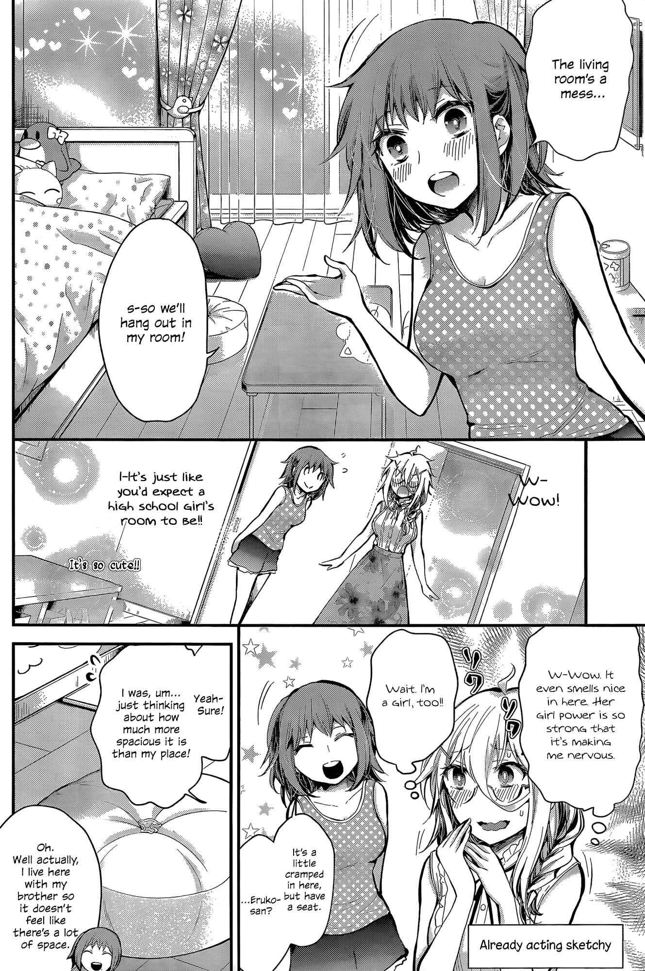 Page 8 Chapter 18 Shingeki no Eroko-san: Hen na Oneesan wa Danshi Kousei to Nakayoku Naritai