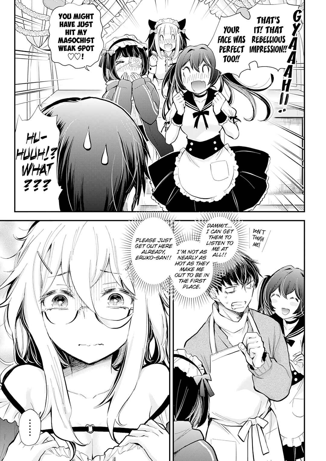 Page 10 Chapter 41 Shingeki no Eroko-san: Hen na Oneesan wa Danshi Kousei to Nakayoku Naritai