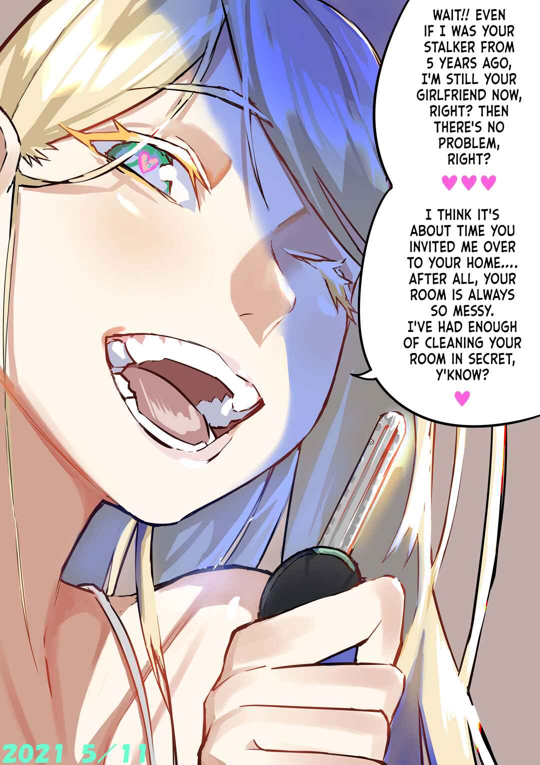 Page 1 Chapter 12 Yandere Diary