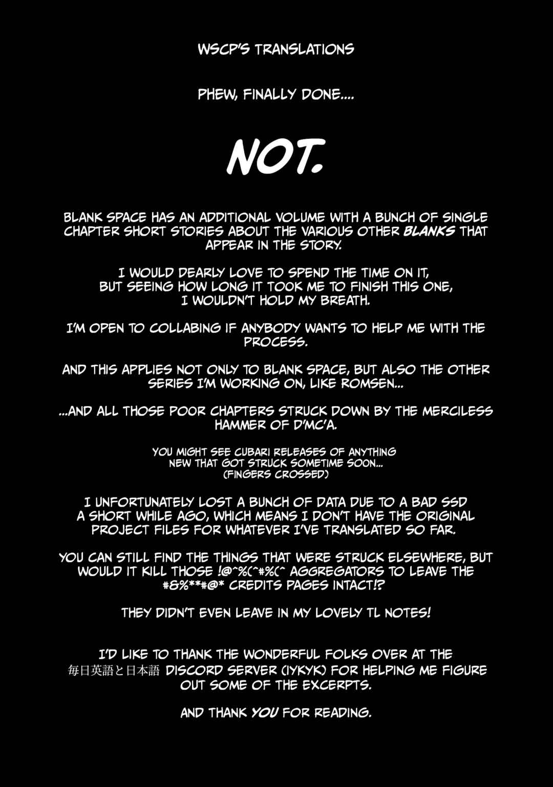 Page 32 Chapter 17 Blank Space
