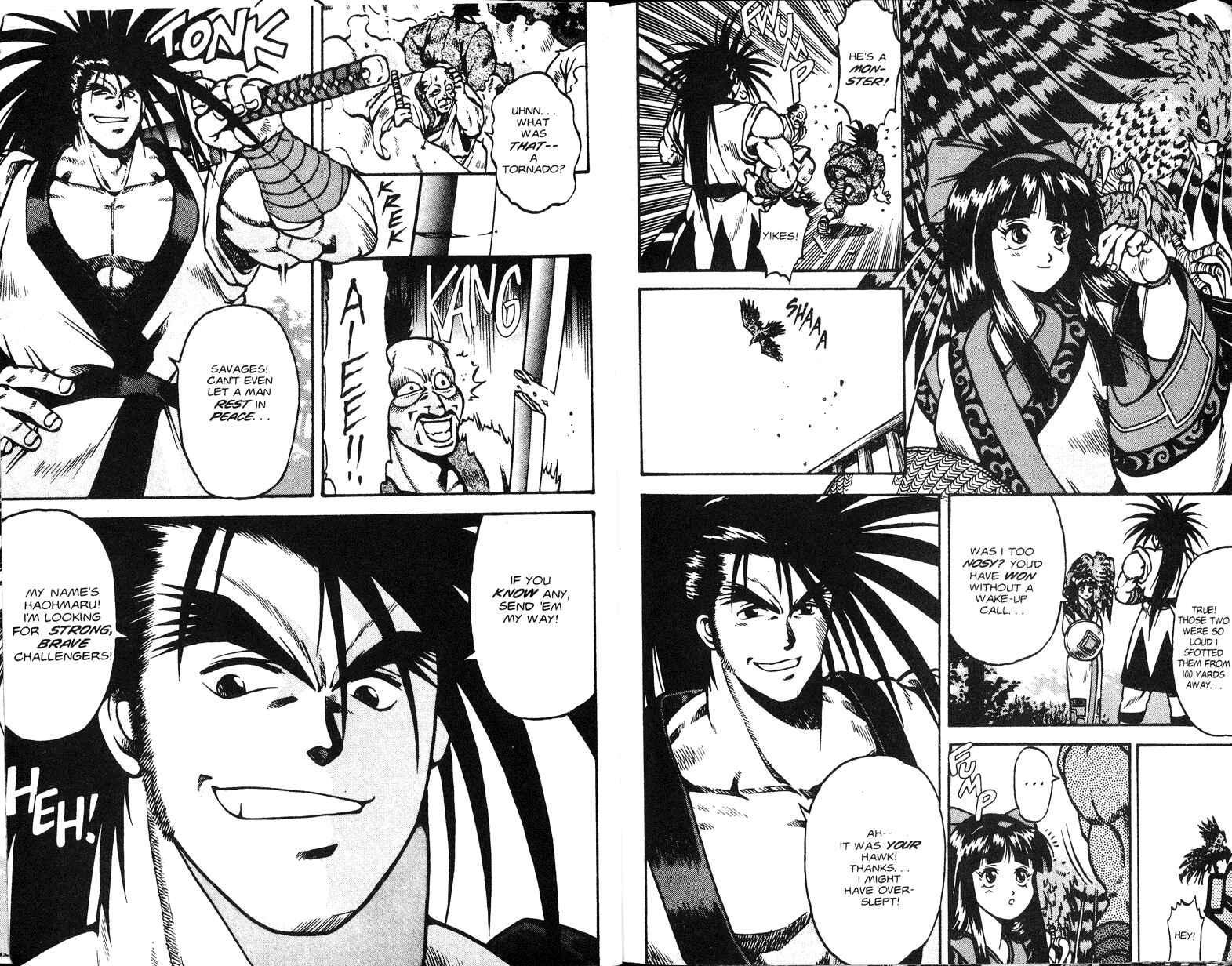 Page 10 Chapter 1 Samurai Spirits - Makai Bugeichou