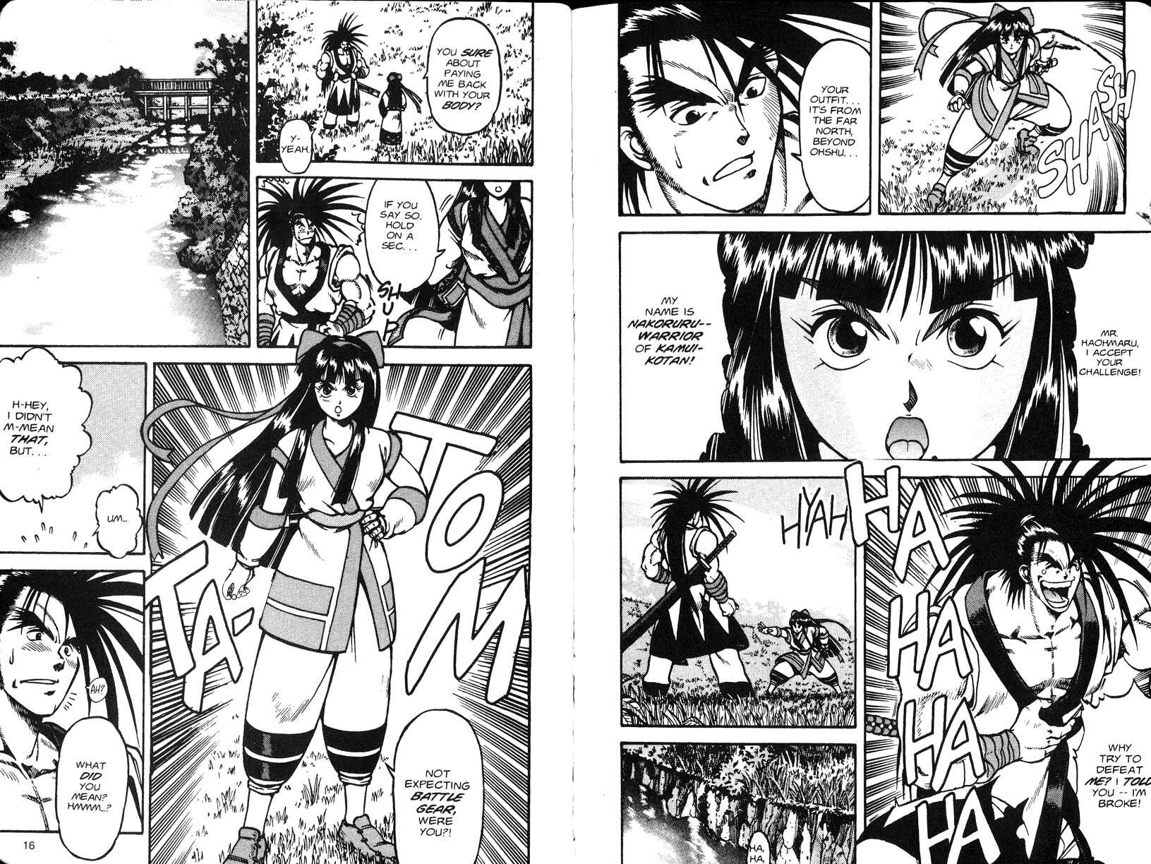 Page 12 Chapter 1 Samurai Spirits - Makai Bugeichou