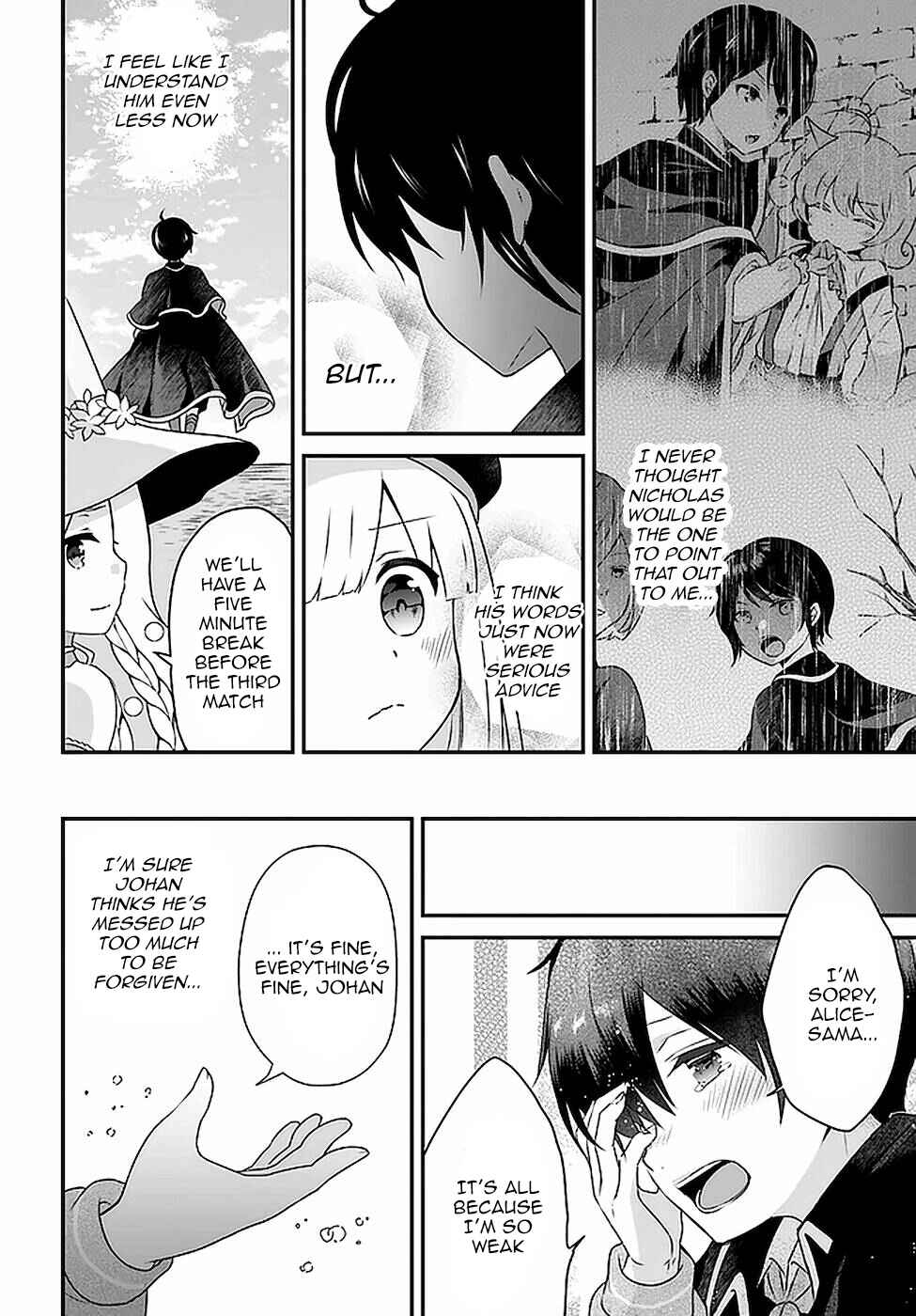 Page 22 Chapter 16 Tensei shitara Otome Game no Sekai? Ie, Majutsu wo Kiwameru no ni Isogashii no de sou iu no wa Kekkou desu