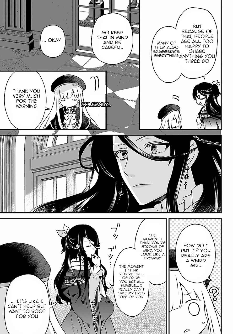 Page 23 Chapter 14 Tensei shitara Otome Game no Sekai? Ie, Majutsu wo Kiwameru no ni Isogashii no de sou iu no wa Kekkou desu