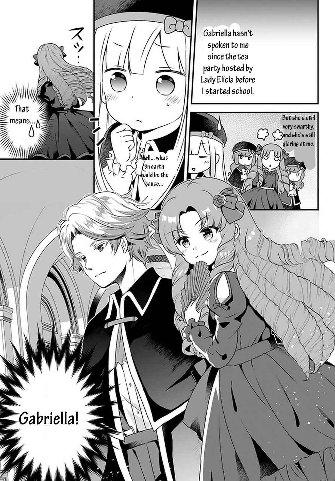 Page 9 Chapter 9.2 Tensei shitara Otome Game no Sekai? Ie, Majutsu wo Kiwameru no ni Isogashii no de sou iu no wa Kekkou desu