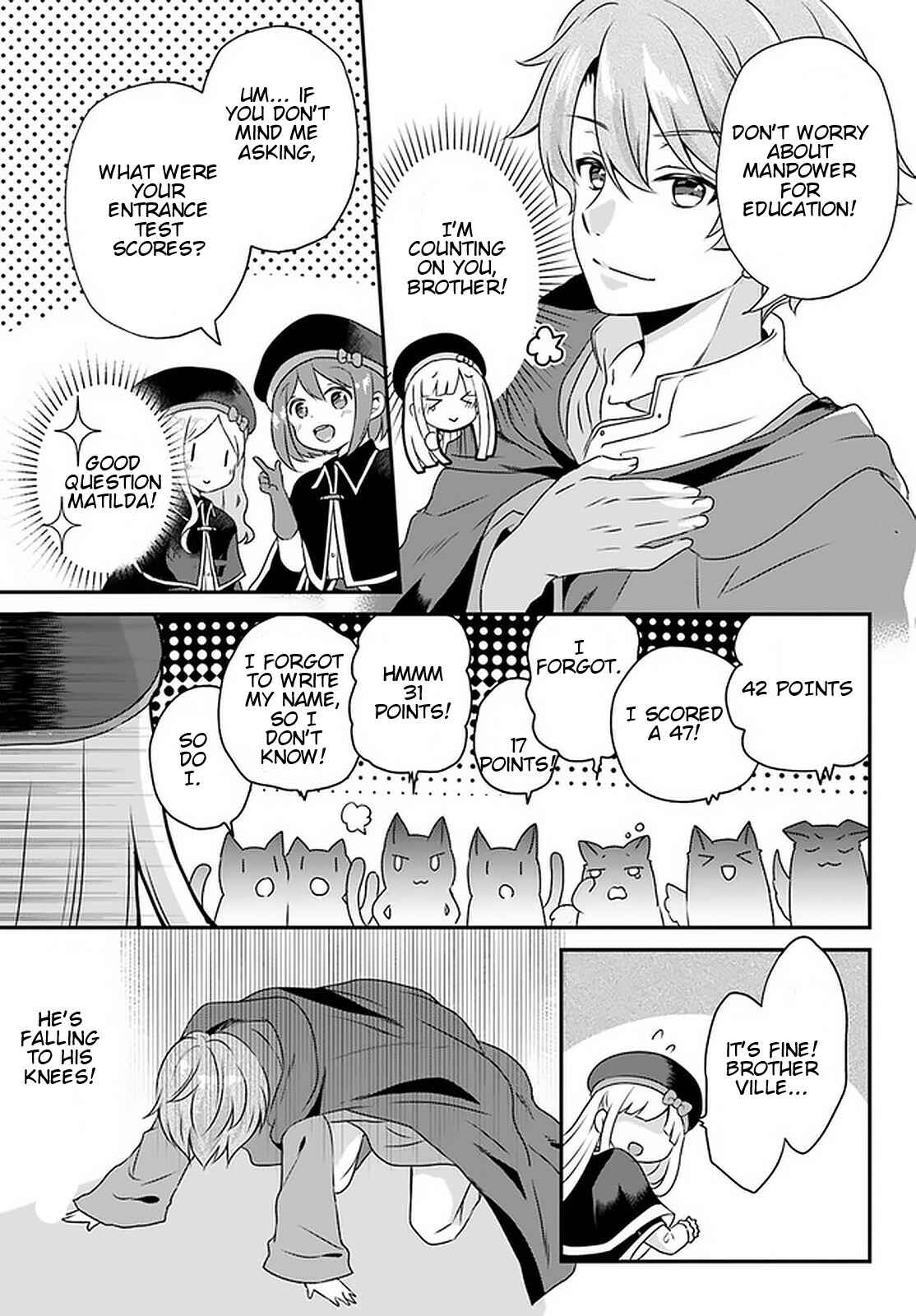 Page 13 Chapter 10.1 Tensei shitara Otome Game no Sekai? Ie, Majutsu wo Kiwameru no ni Isogashii no de sou iu no wa Kekkou desu