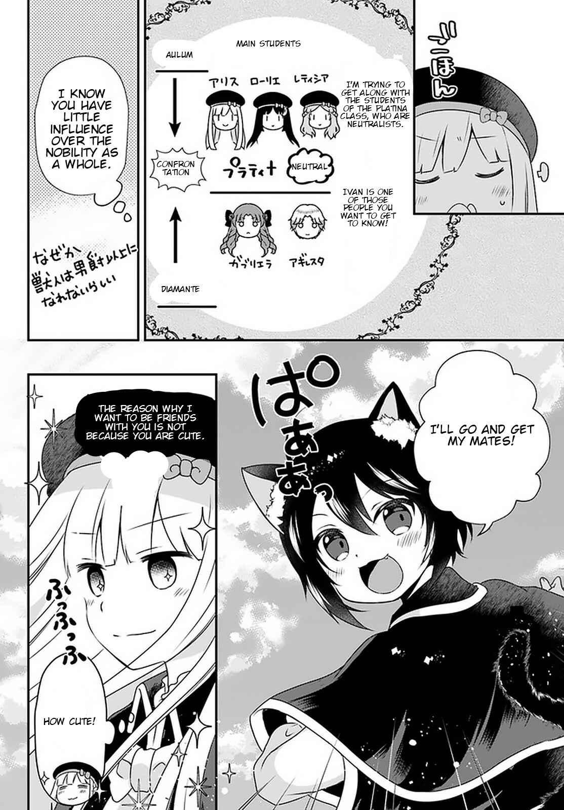 Page 6 Chapter 10.1 Tensei shitara Otome Game no Sekai? Ie, Majutsu wo Kiwameru no ni Isogashii no de sou iu no wa Kekkou desu