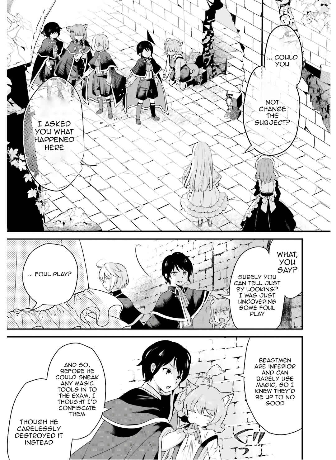 Page 13 Chapter 12 Tensei shitara Otome Game no Sekai? Ie, Majutsu wo Kiwameru no ni Isogashii no de sou iu no wa Kekkou desu