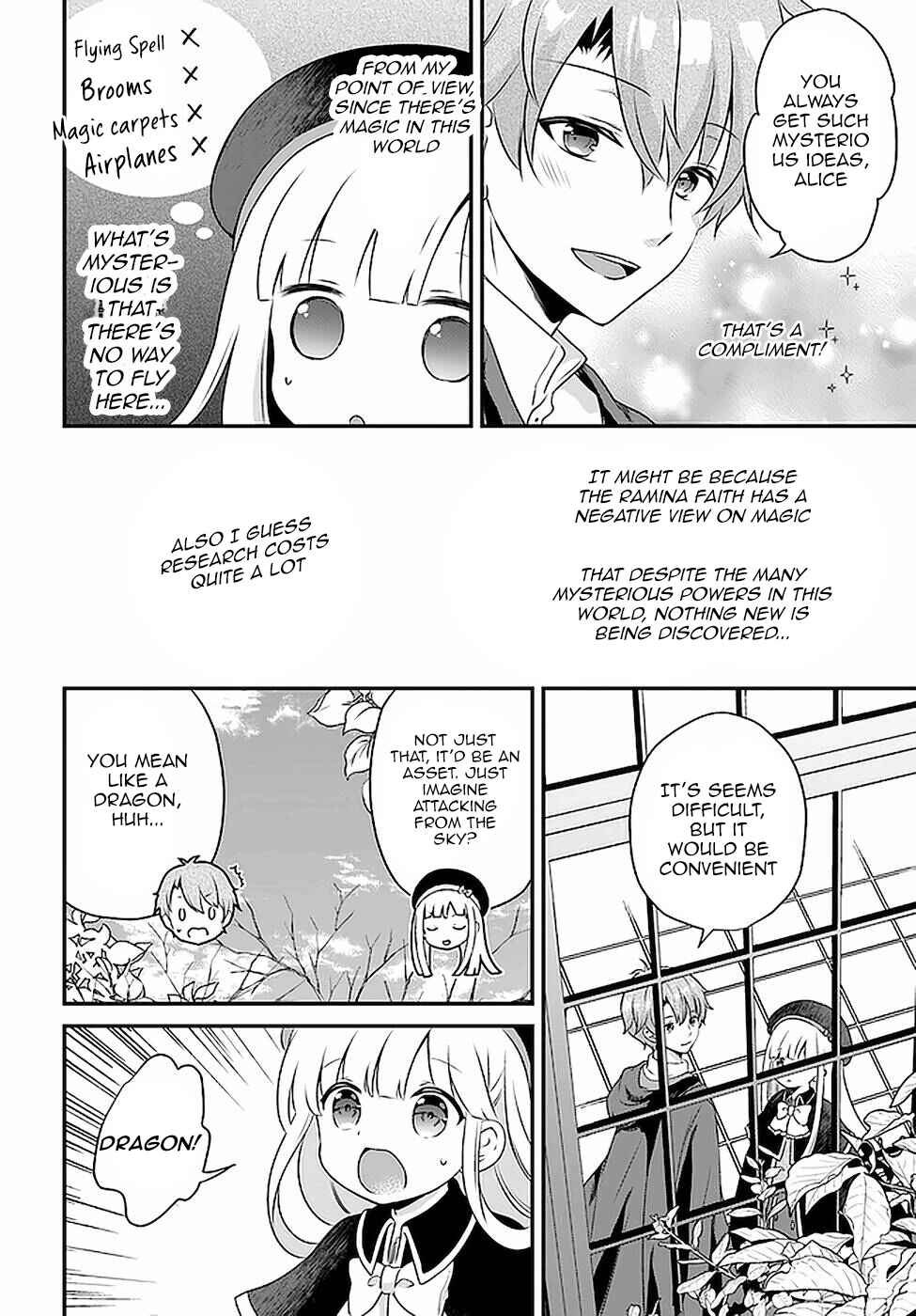 Page 8 Chapter 18 Tensei shitara Otome Game no Sekai? Ie, Majutsu wo Kiwameru no ni Isogashii no de sou iu no wa Kekkou desu