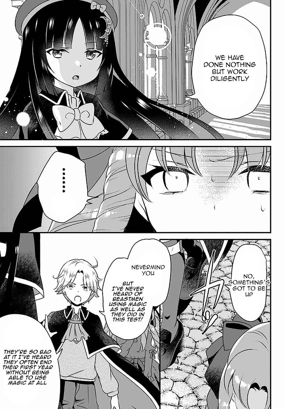Page 25 Chapter 15 Tensei shitara Otome Game no Sekai? Ie, Majutsu wo Kiwameru no ni Isogashii no de sou iu no wa Kekkou desu