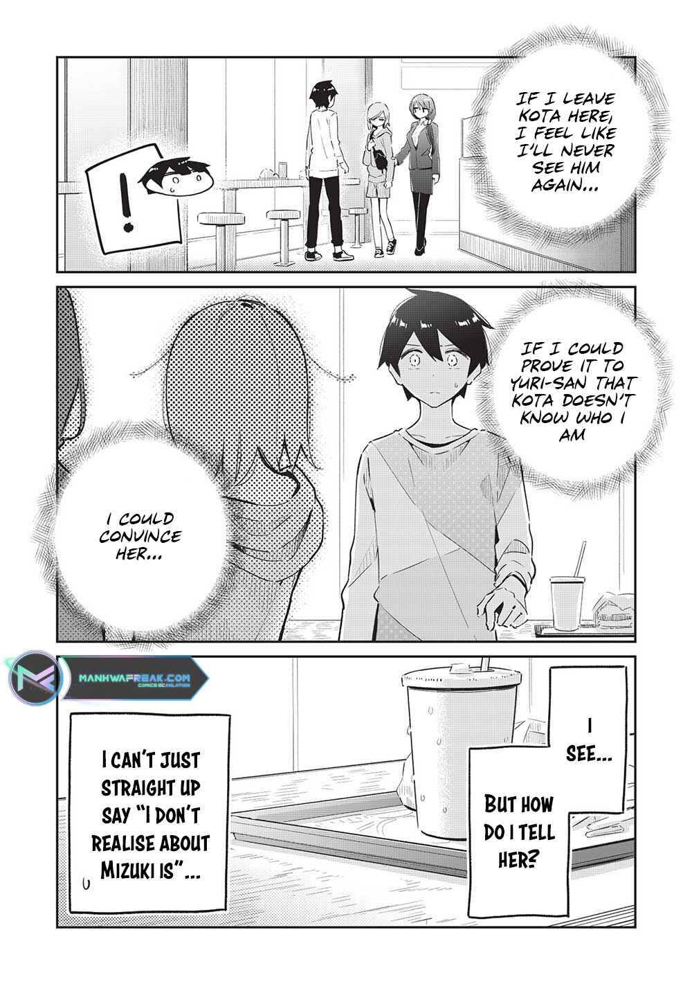 Page 13 Chapter 9 Ittsumo Shiotaiou na Osananajimi dakedo, Ore ni Kataomoi shite iru no ga Barebare de Kawaii.