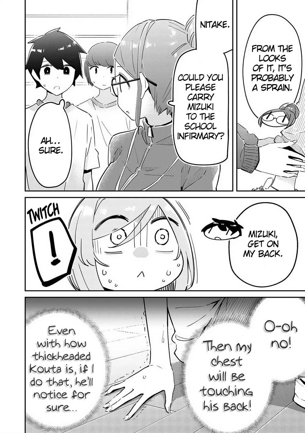 Page 10 Chapter 7 Ittsumo Shiotaiou na Osananajimi dakedo, Ore ni Kataomoi shite iru no ga Barebare de Kawaii.