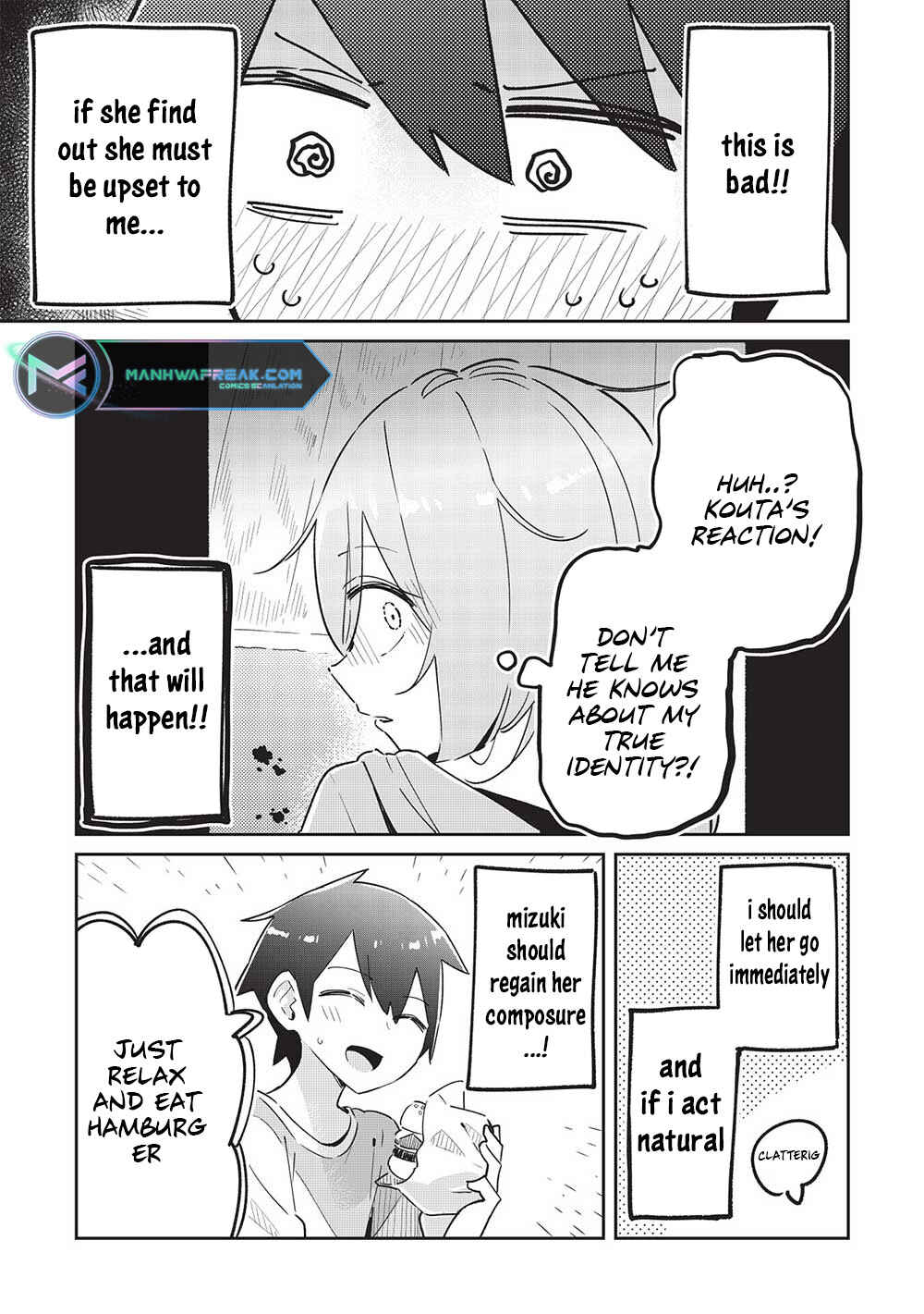 Page 24 Chapter 8 Ittsumo Shiotaiou na Osananajimi dakedo, Ore ni Kataomoi shite iru no ga Barebare de Kawaii.