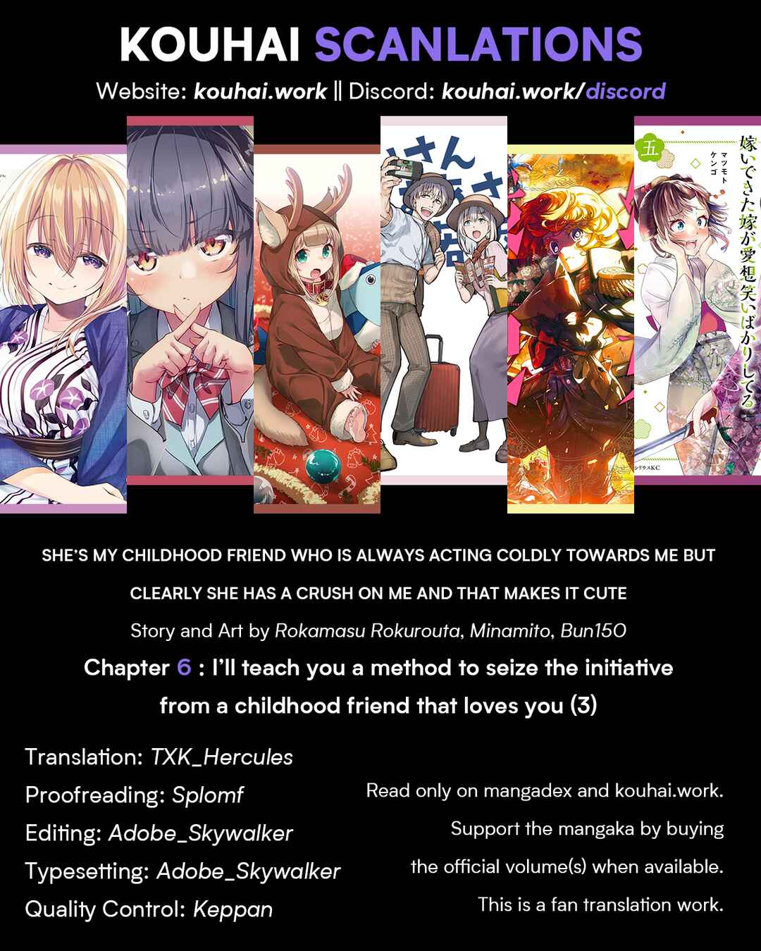 Page 1 Chapter 6 Ittsumo Shiotaiou na Osananajimi dakedo, Ore ni Kataomoi shite iru no ga Barebare de Kawaii.