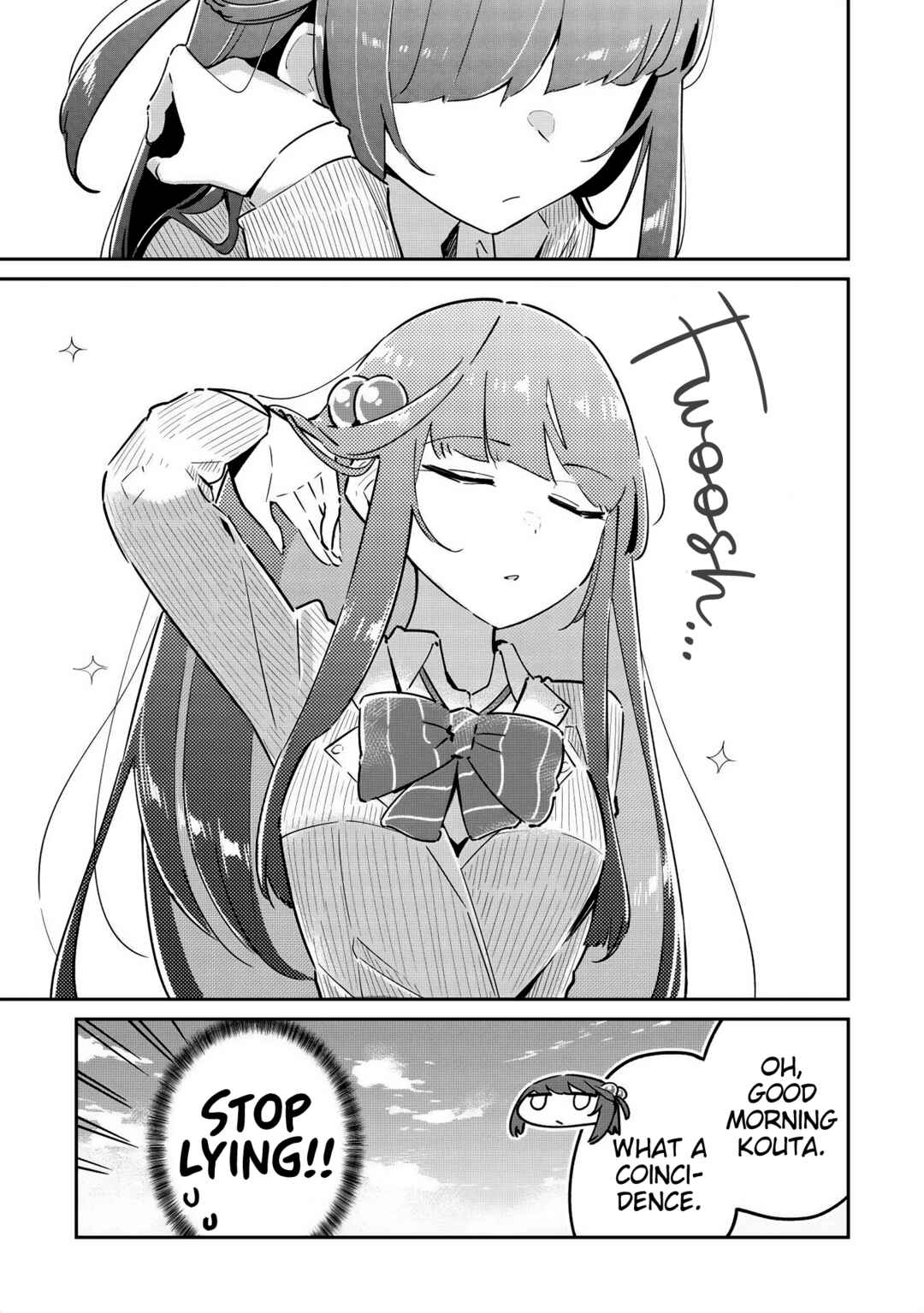 Page 12 Chapter 6 Ittsumo Shiotaiou na Osananajimi dakedo, Ore ni Kataomoi shite iru no ga Barebare de Kawaii.
