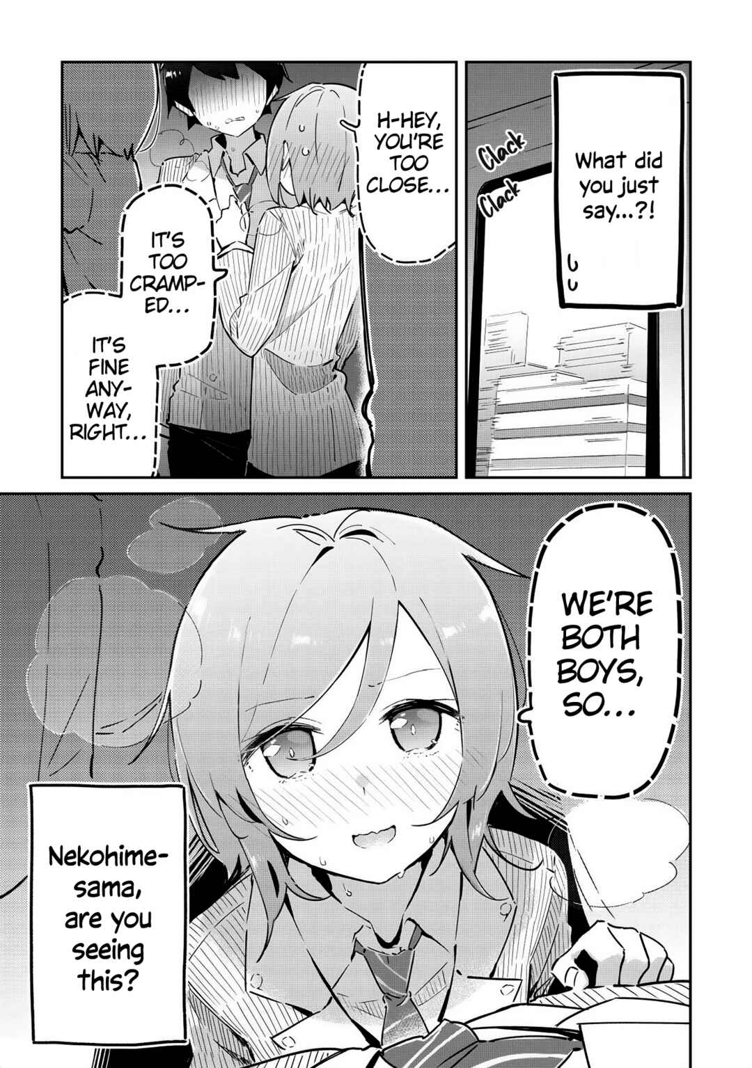 Page 22 Chapter 6 Ittsumo Shiotaiou na Osananajimi dakedo, Ore ni Kataomoi shite iru no ga Barebare de Kawaii.