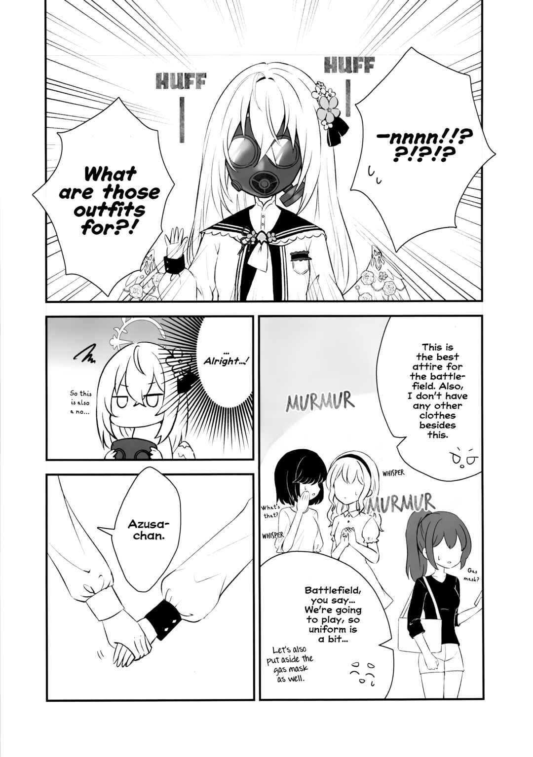 Page 4 Chapter Unknown_bf89 Blue Archive - HifuAzu Daisuki (Doujinshi)