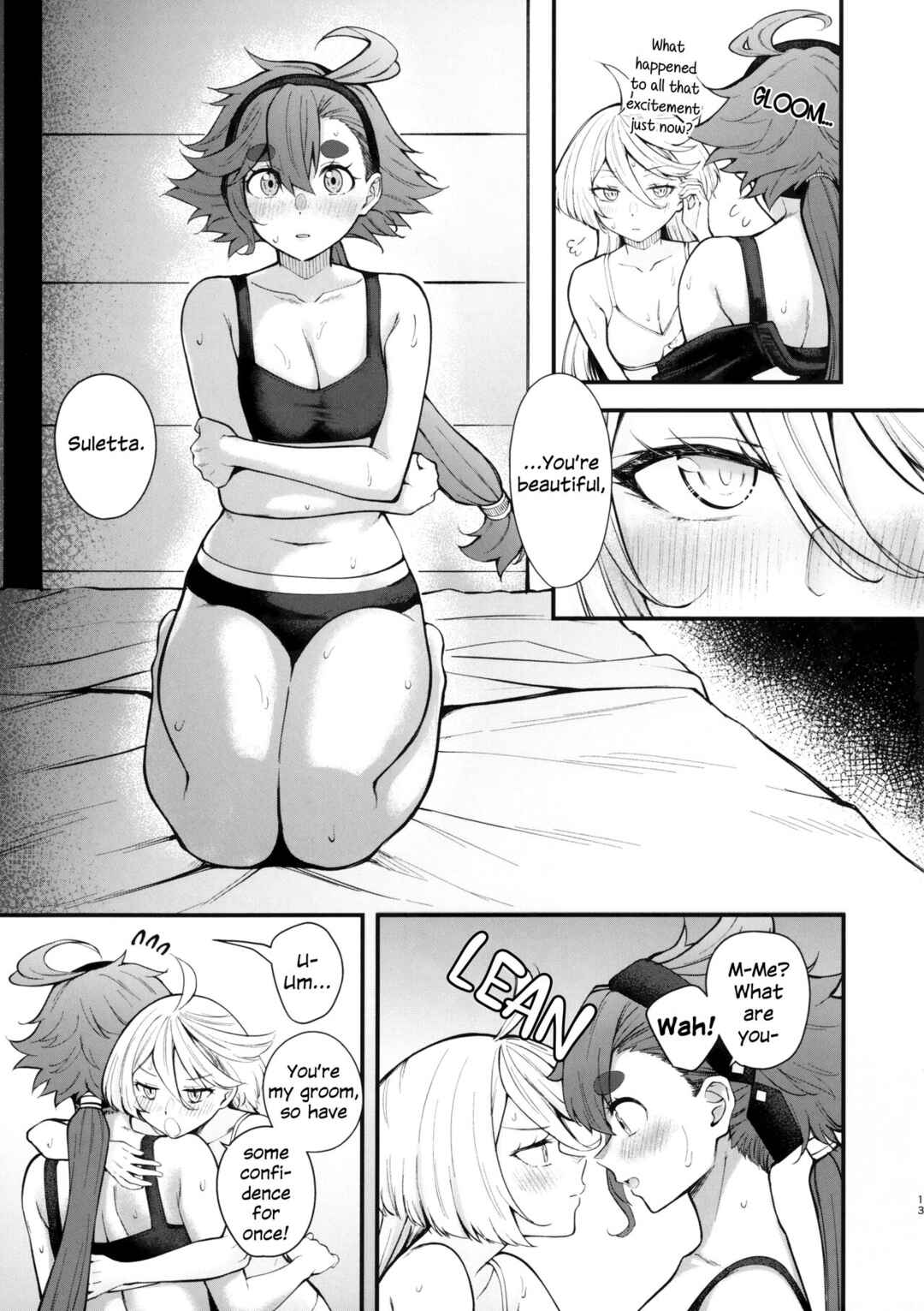 Page 12 Chapter Unknown_3326 Mobile Suit Gundam: The Witch from Mercury - Watashi no Kawaii Hanayome-san (Doujinshi)