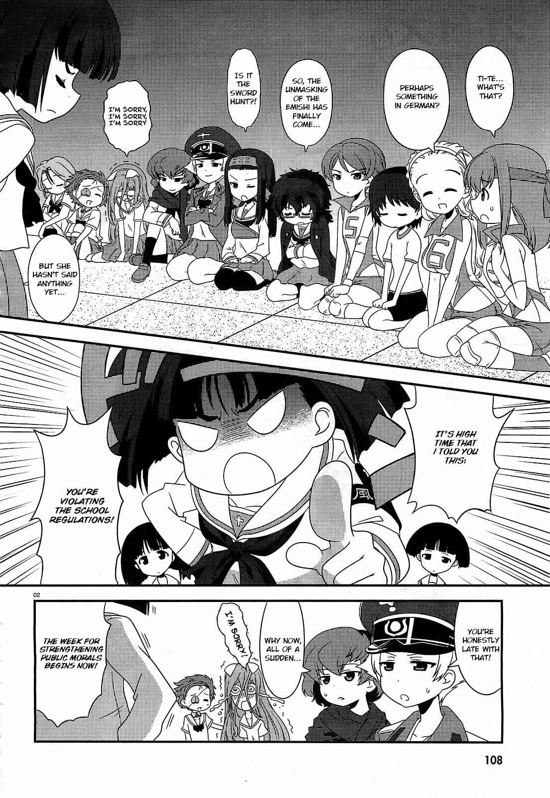 Page 2 Chapter 6 GIRLS und PANZER - Motto Love Love Sakusen desu!