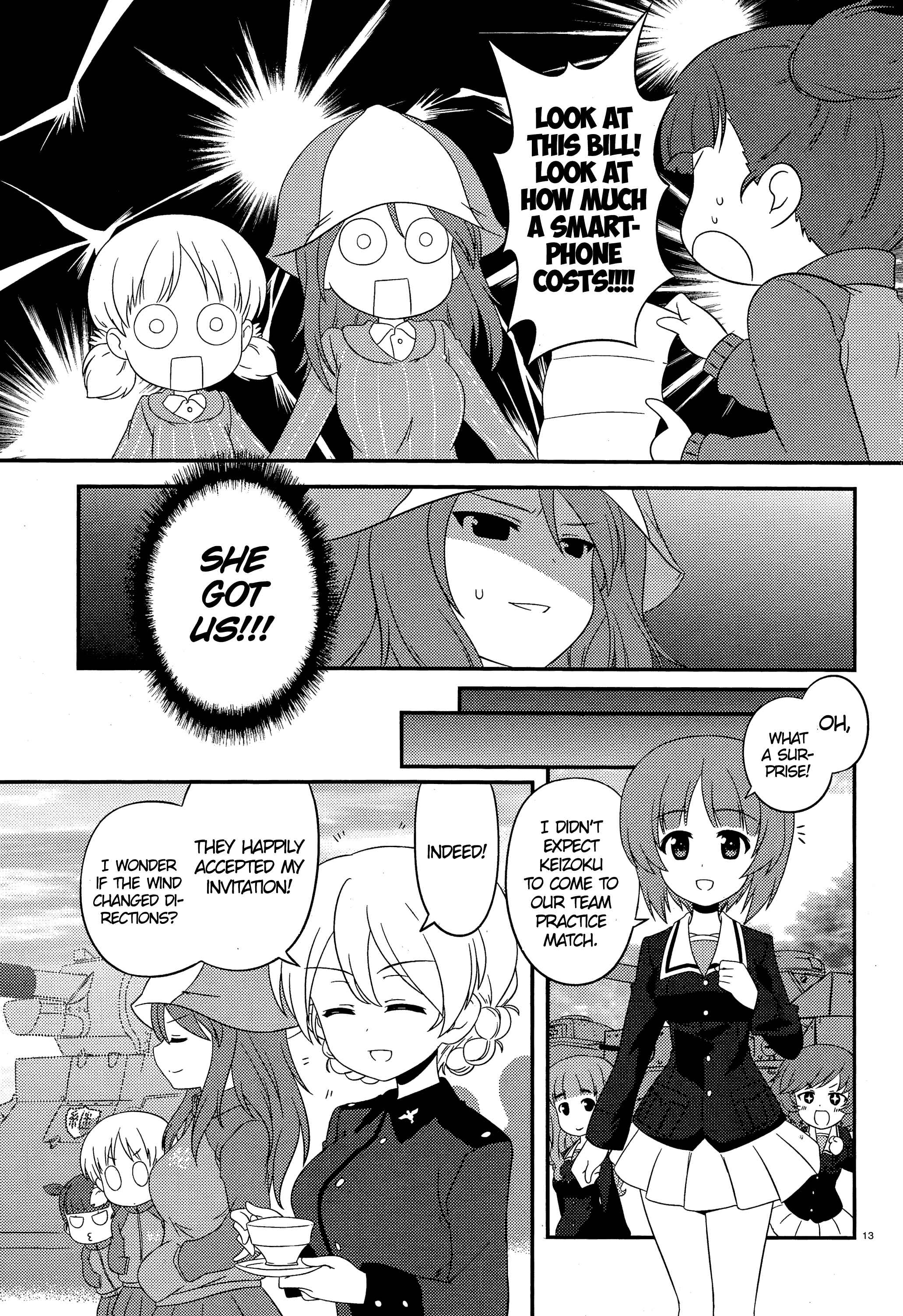 Page 13 Chapter 46 GIRLS und PANZER - Motto Love Love Sakusen desu!