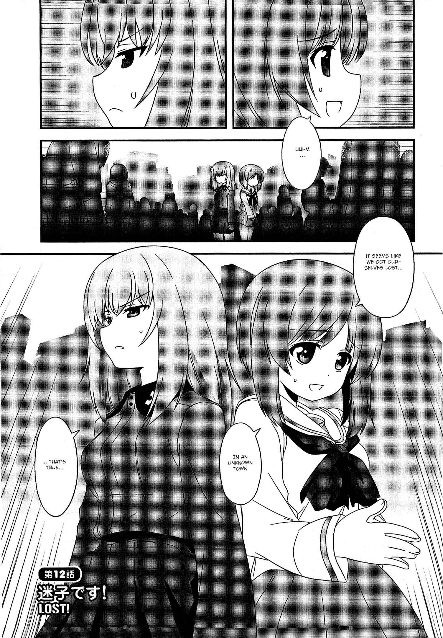 Page 1 Chapter 12 GIRLS und PANZER - Motto Love Love Sakusen desu!