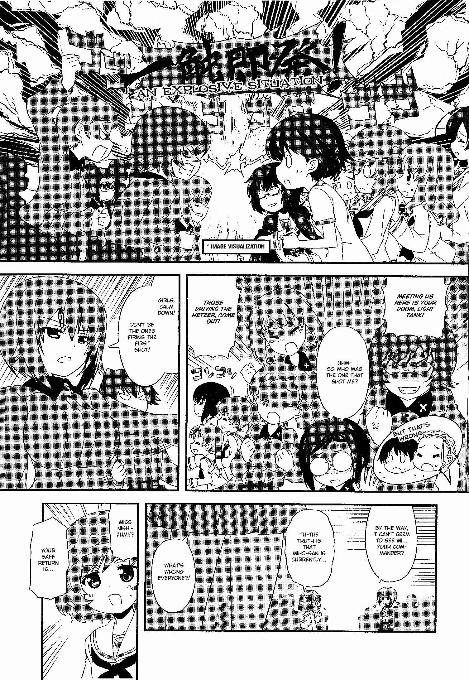 Page 15 Chapter 12 GIRLS und PANZER - Motto Love Love Sakusen desu!