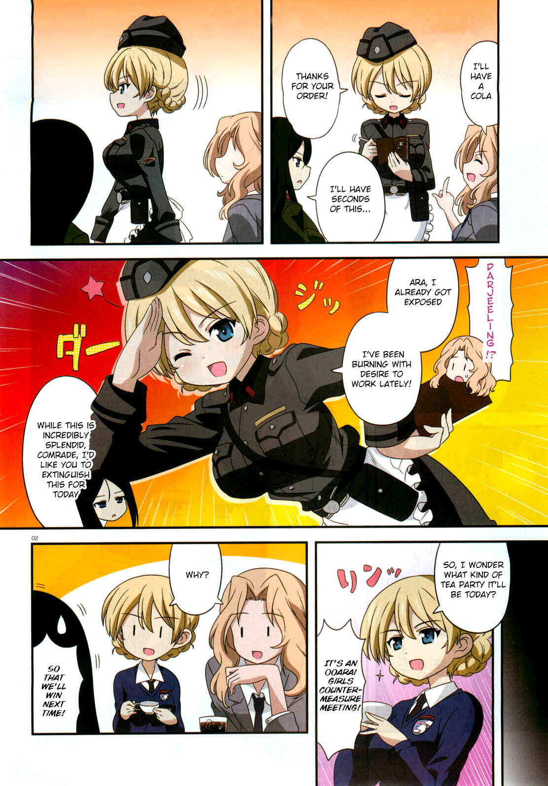 Page 2 Chapter 7 GIRLS und PANZER - Motto Love Love Sakusen desu!