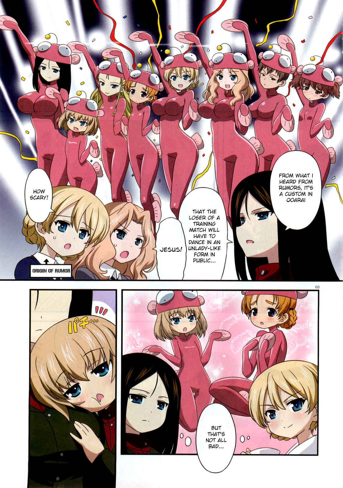 Page 3 Chapter 7 GIRLS und PANZER - Motto Love Love Sakusen desu!