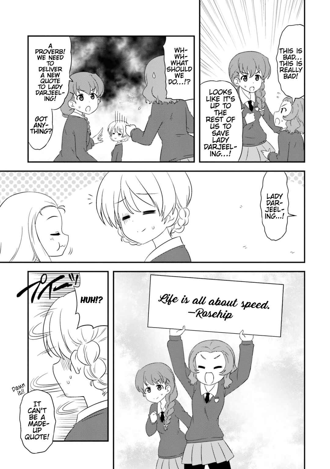Page 9 Chapter 73 GIRLS und PANZER - Motto Love Love Sakusen desu!