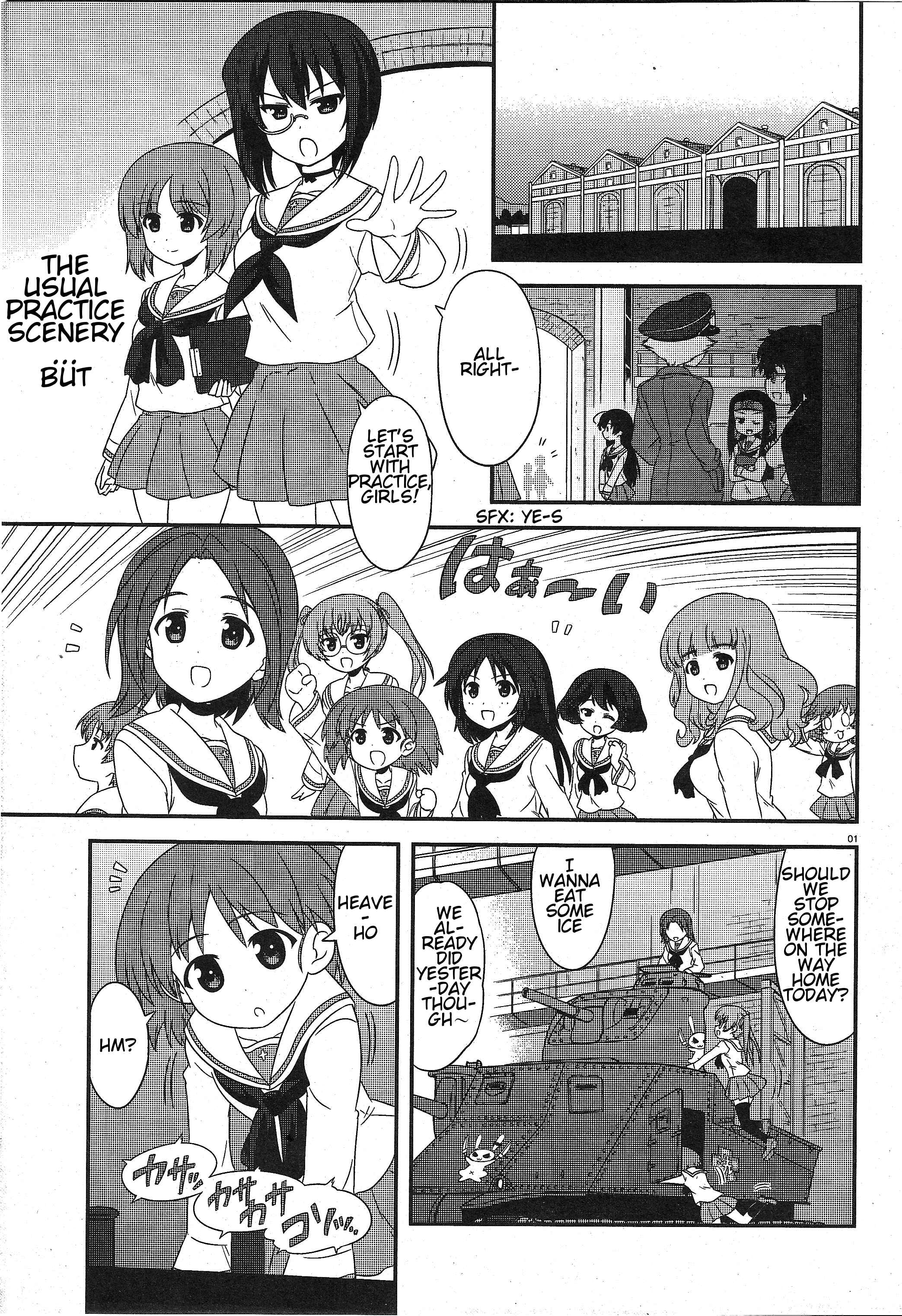 Page 1 Chapter 25 GIRLS und PANZER - Motto Love Love Sakusen desu!