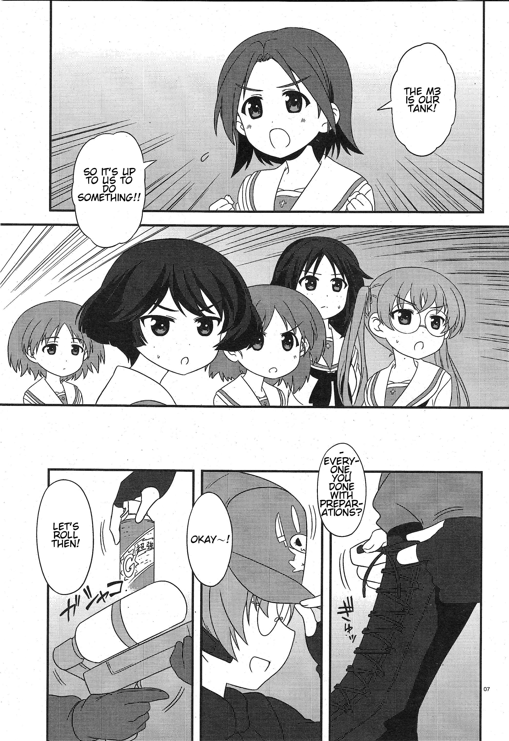 Page 7 Chapter 25 GIRLS und PANZER - Motto Love Love Sakusen desu!
