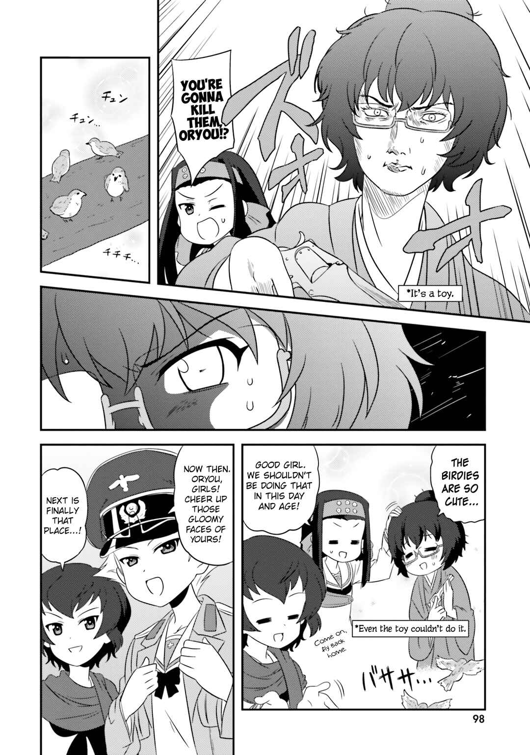 Page 12 Chapter 75 GIRLS und PANZER - Motto Love Love Sakusen desu!