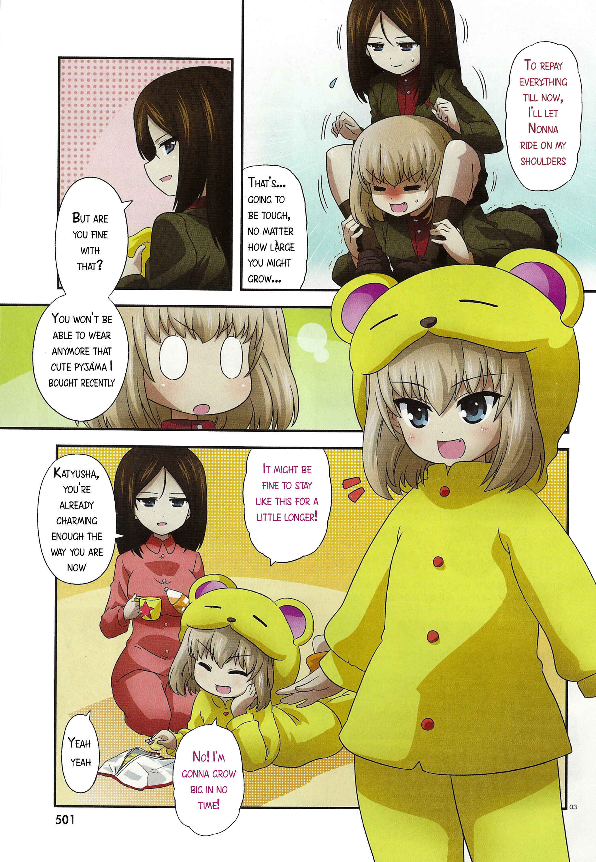 Page 3 Chapter 14 GIRLS und PANZER - Motto Love Love Sakusen desu!