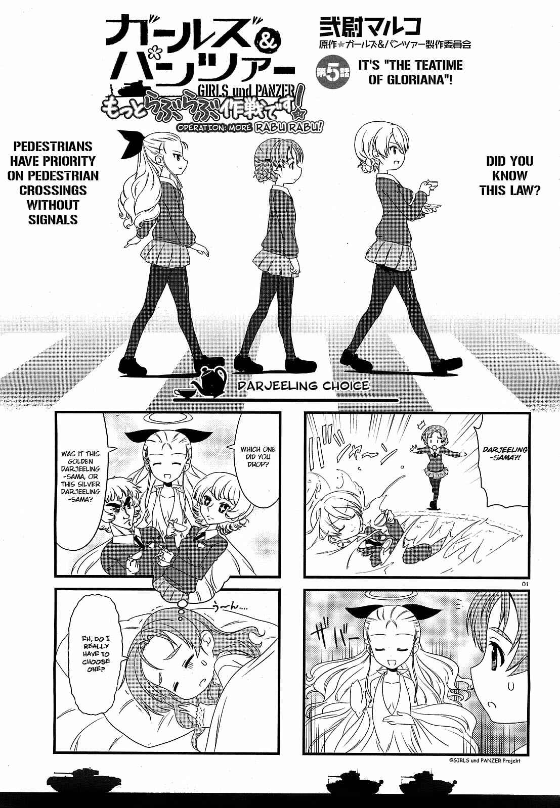 Page 1 Chapter 5 GIRLS und PANZER - Motto Love Love Sakusen desu!