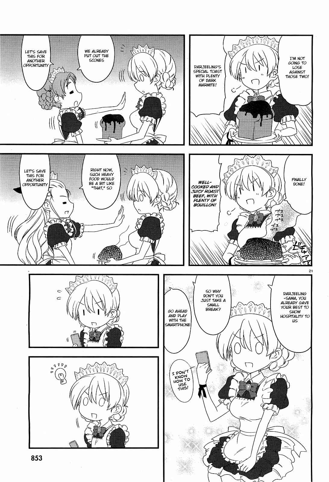Page 21 Chapter 5 GIRLS und PANZER - Motto Love Love Sakusen desu!