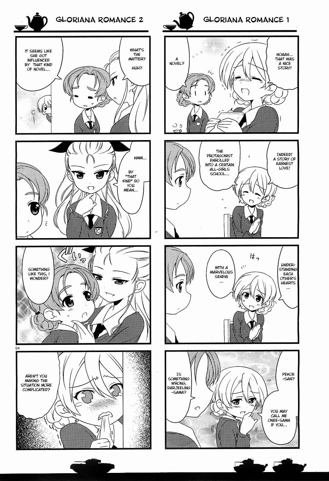 Page 4 Chapter 5 GIRLS und PANZER - Motto Love Love Sakusen desu!