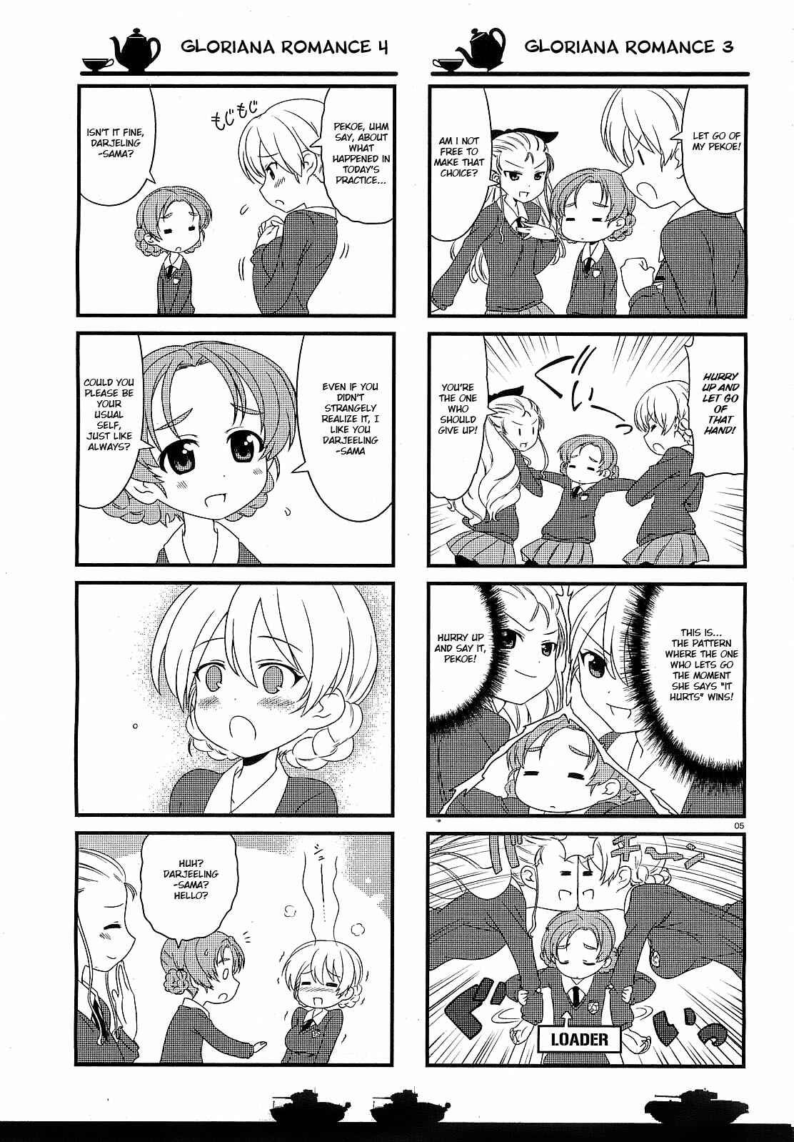 Page 5 Chapter 5 GIRLS und PANZER - Motto Love Love Sakusen desu!