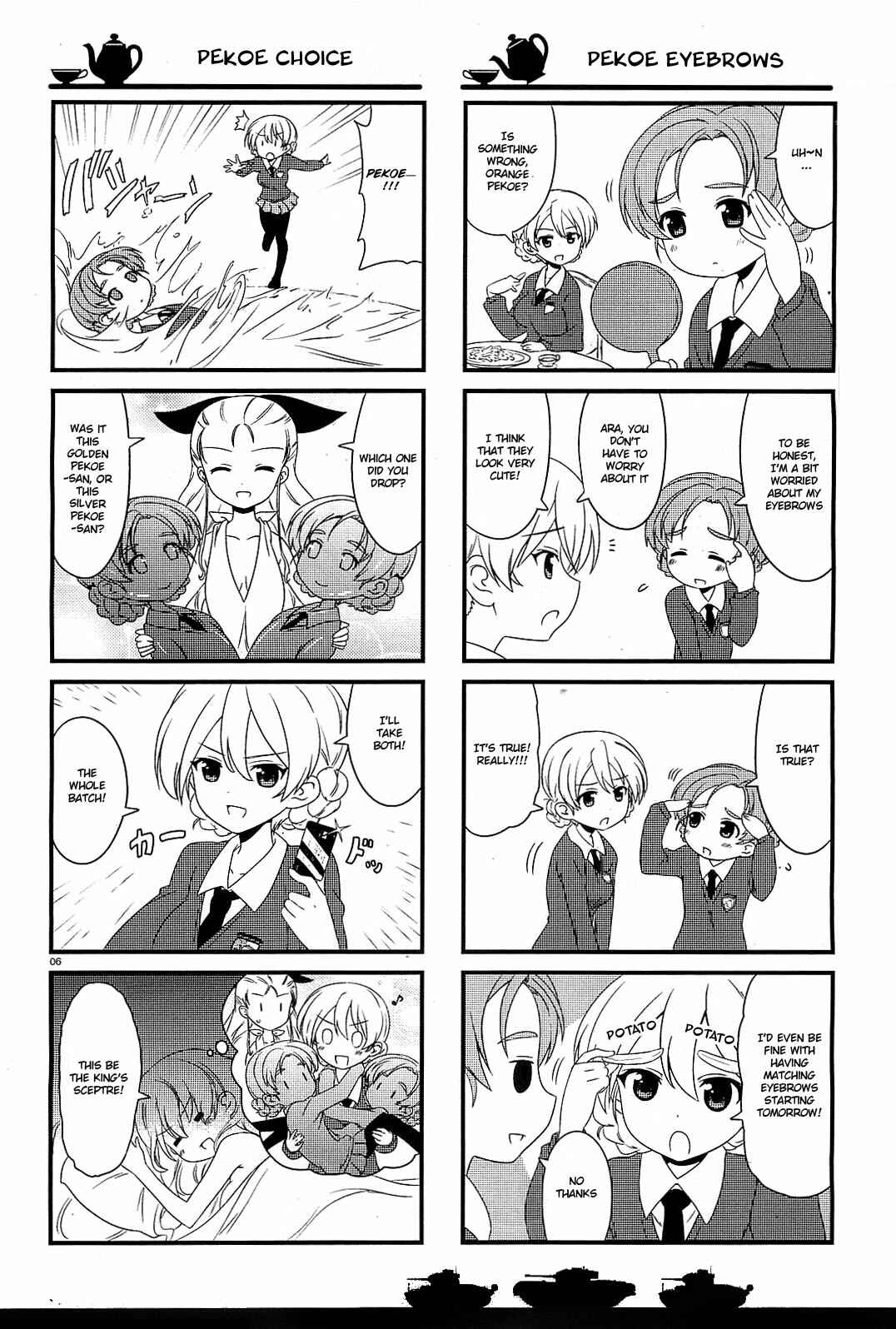 Page 6 Chapter 5 GIRLS und PANZER - Motto Love Love Sakusen desu!