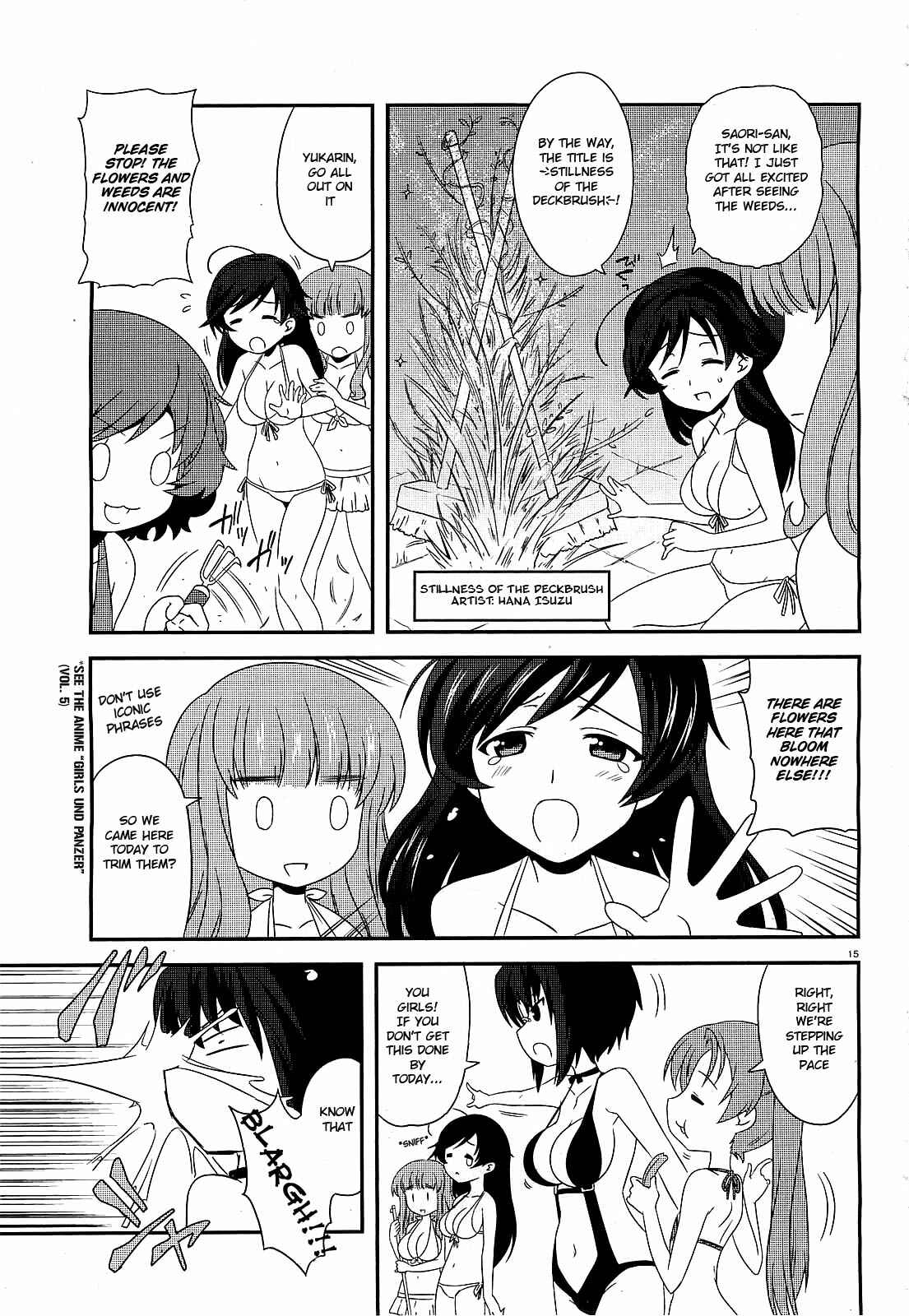 Page 15 Chapter 3 GIRLS und PANZER - Motto Love Love Sakusen desu!