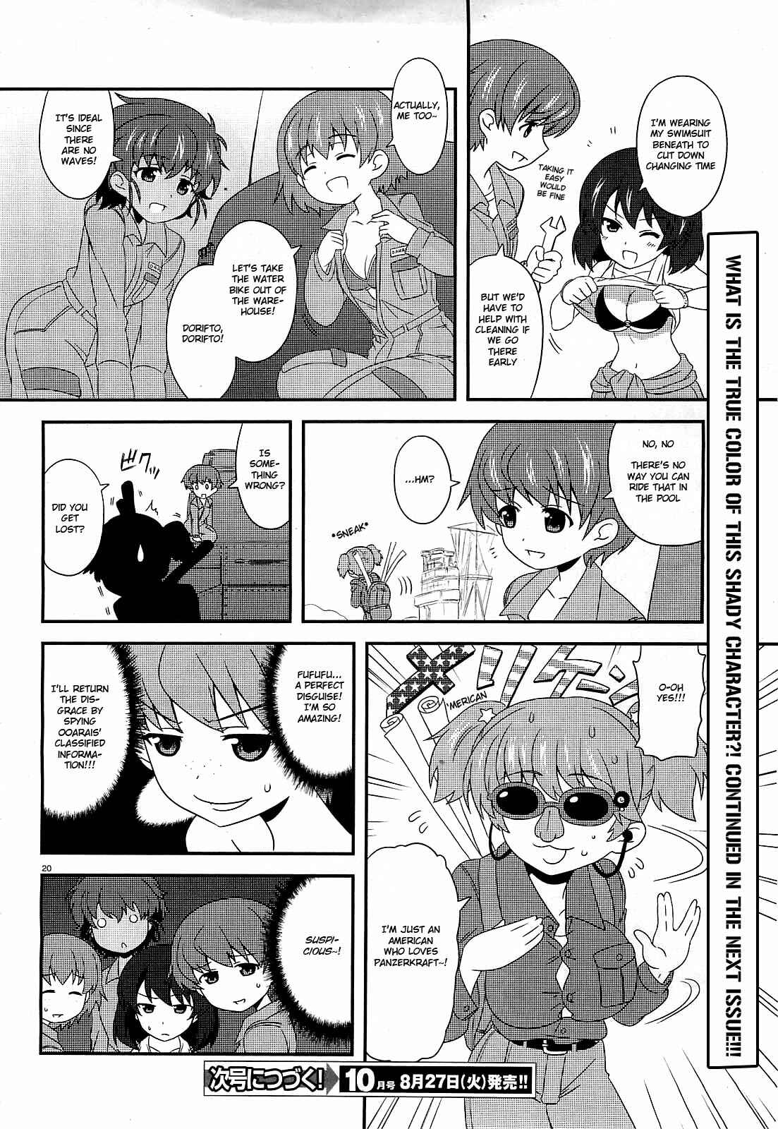 Page 20 Chapter 3 GIRLS und PANZER - Motto Love Love Sakusen desu!