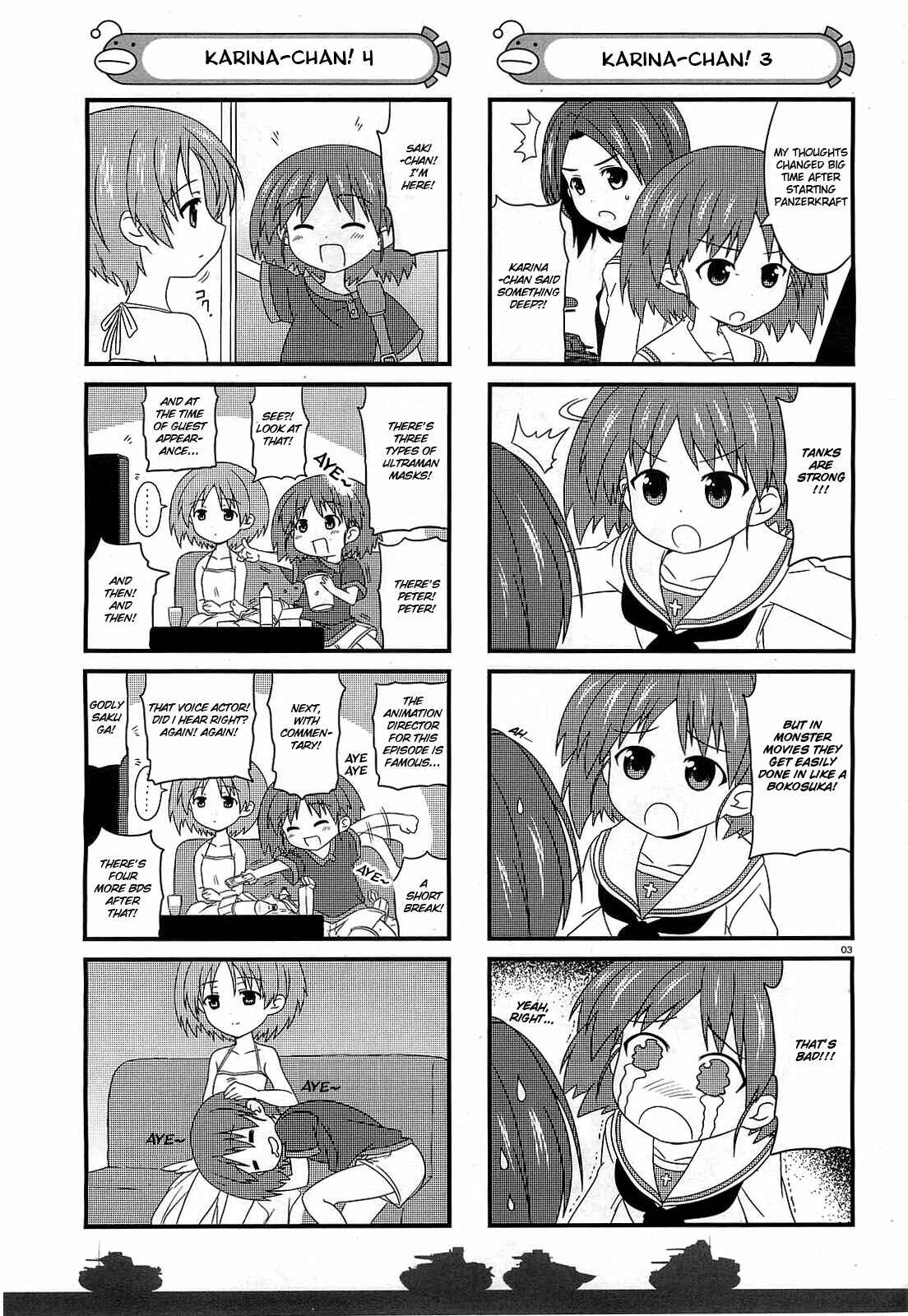 Page 3 Chapter 3 GIRLS und PANZER - Motto Love Love Sakusen desu!