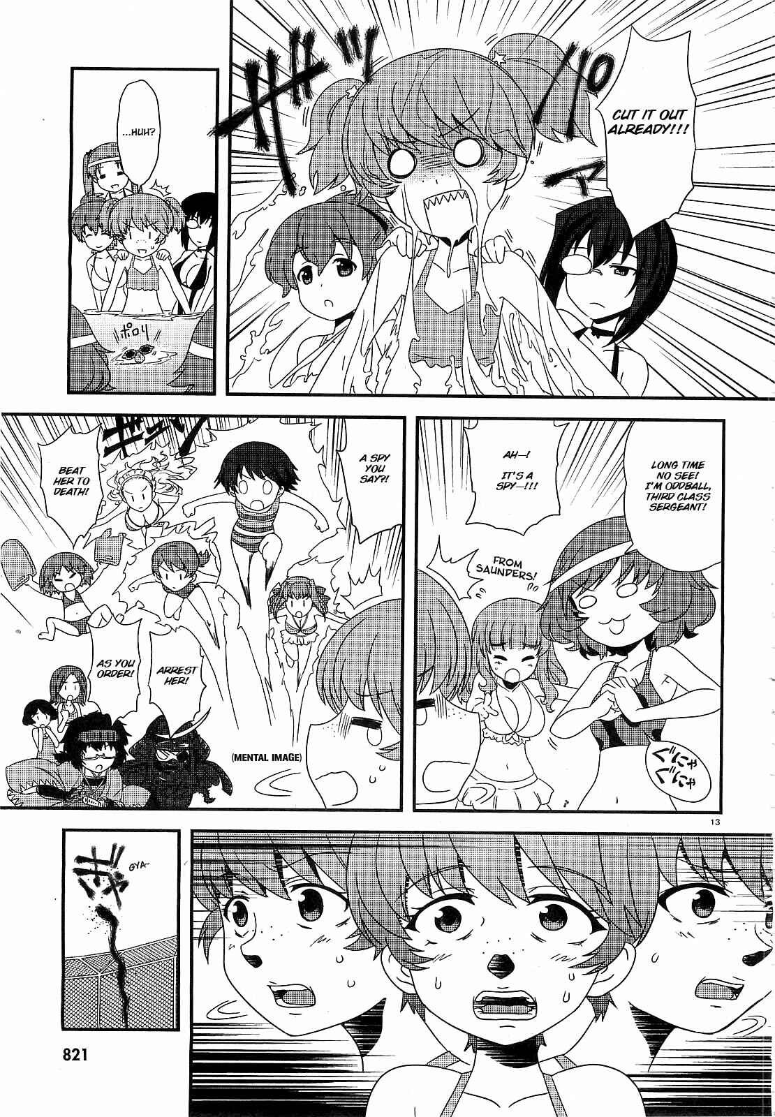 Page 13 Chapter 4 GIRLS und PANZER - Motto Love Love Sakusen desu!