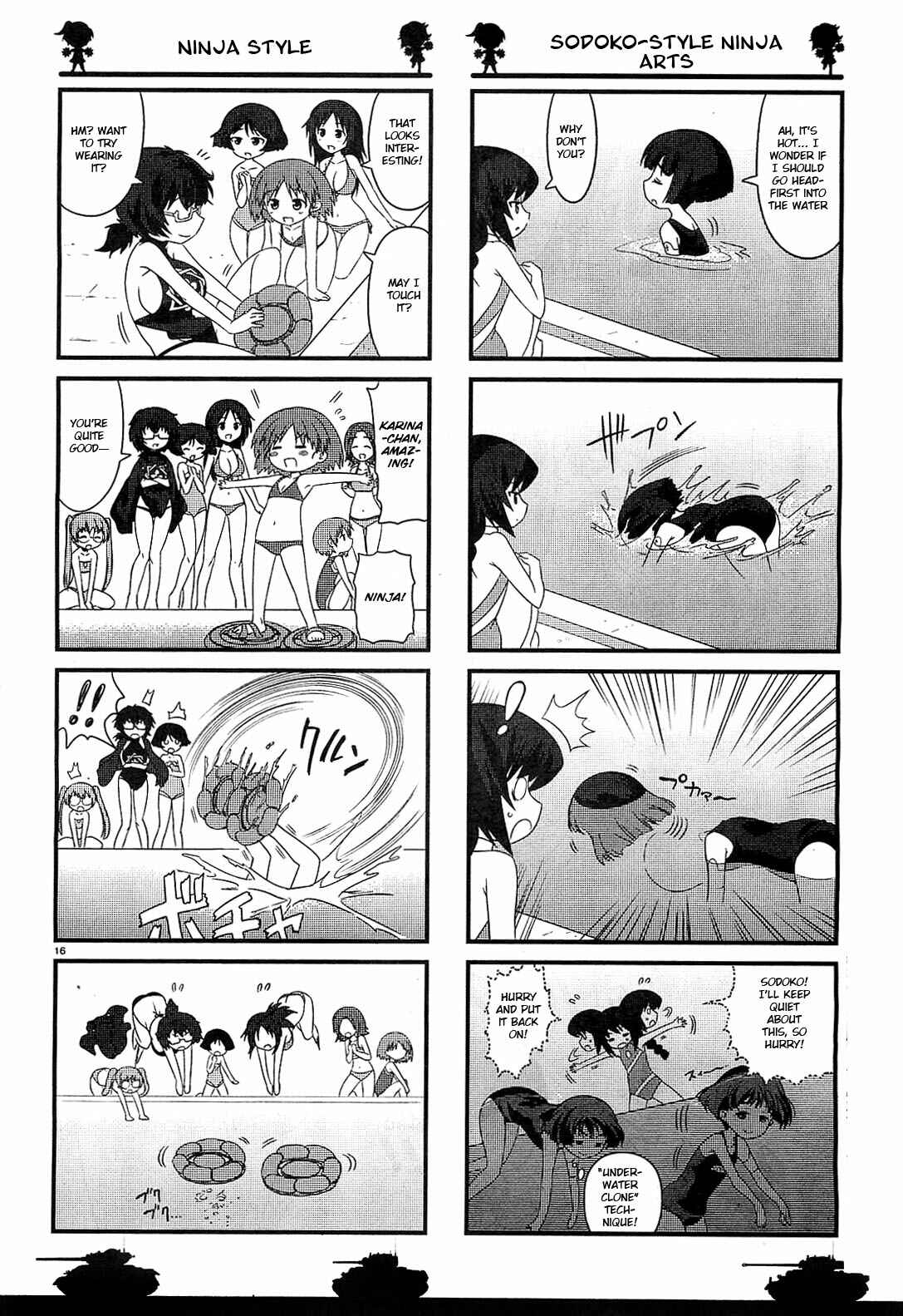 Page 16 Chapter 4 GIRLS und PANZER - Motto Love Love Sakusen desu!