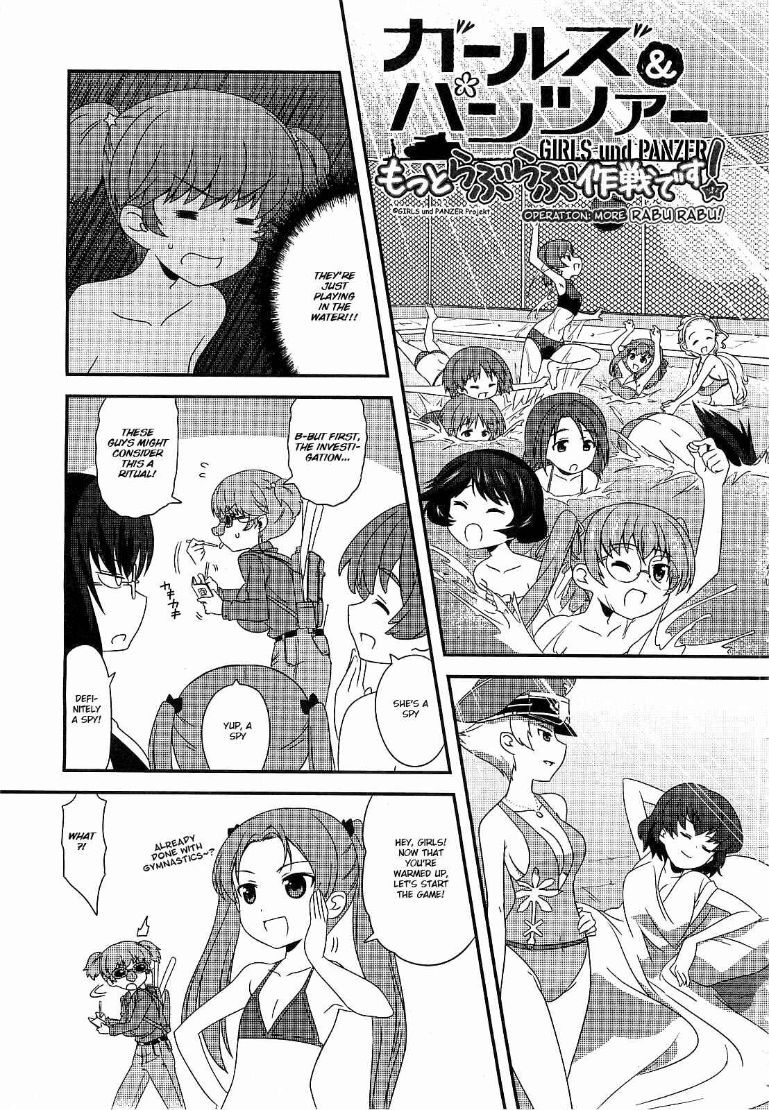 Page 3 Chapter 4 GIRLS und PANZER - Motto Love Love Sakusen desu!