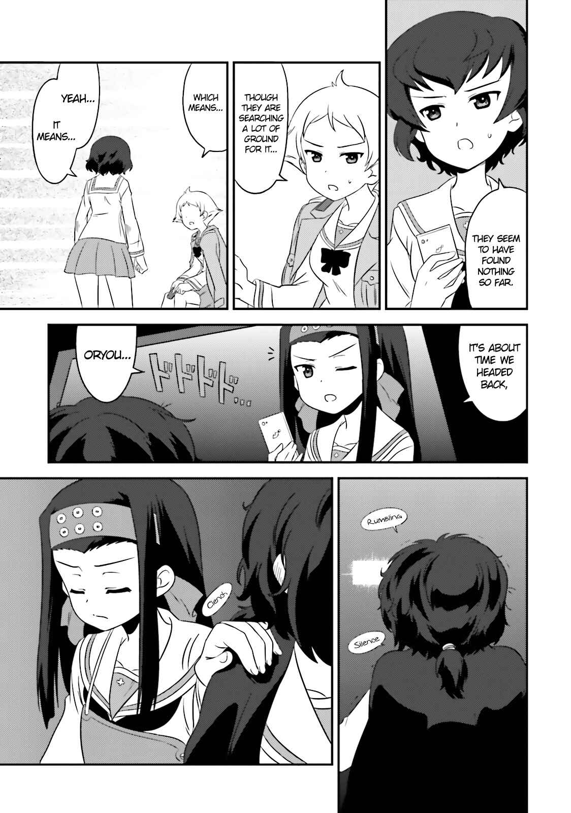 Page 21 Chapter 62 GIRLS und PANZER - Motto Love Love Sakusen desu!