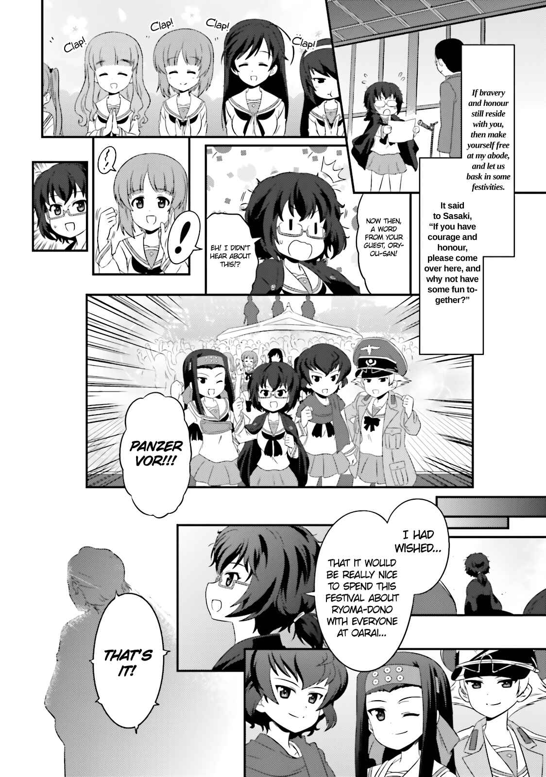 Page 28 Chapter 62 GIRLS und PANZER - Motto Love Love Sakusen desu!