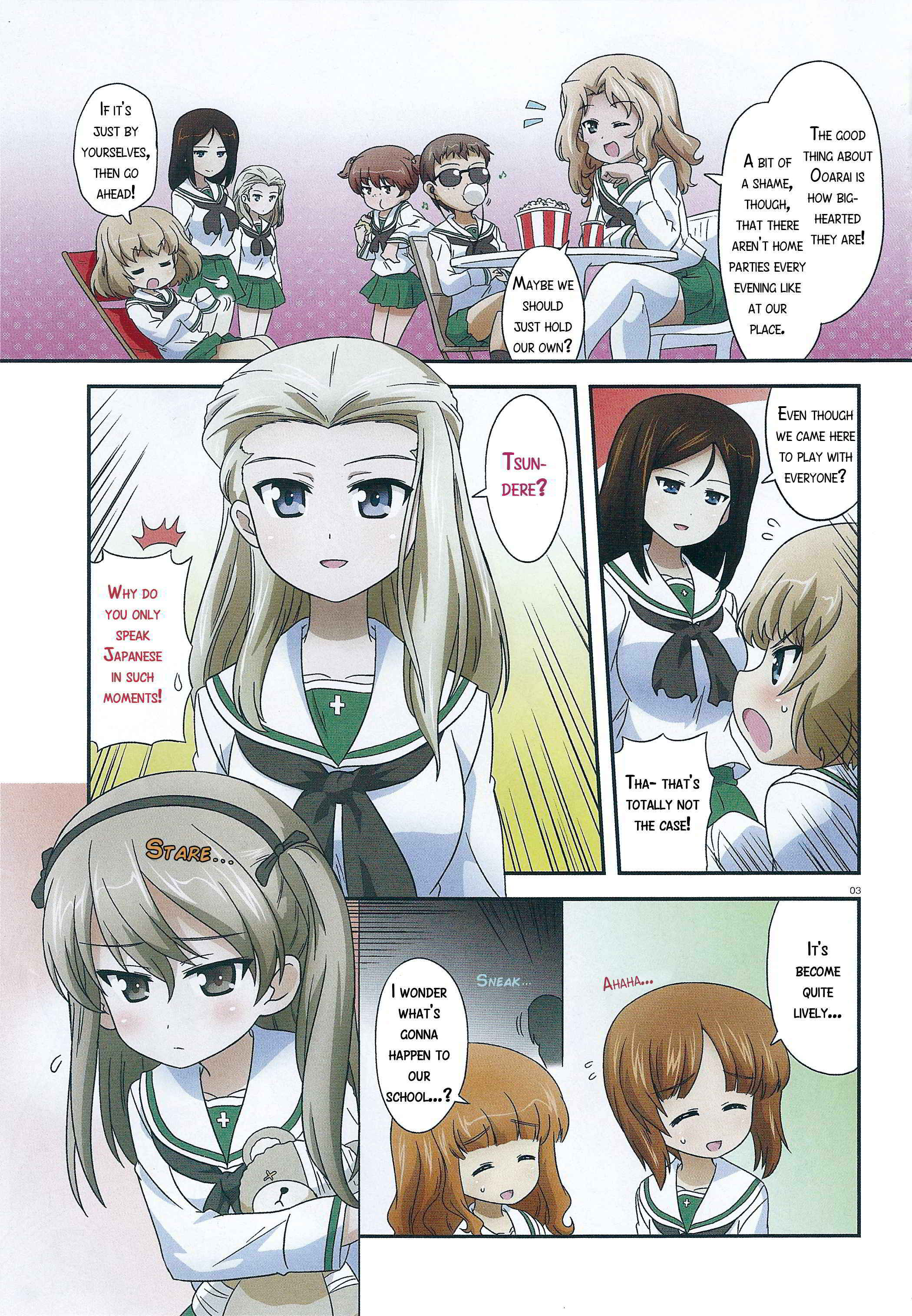 Page 3 Chapter 33 GIRLS und PANZER - Motto Love Love Sakusen desu!