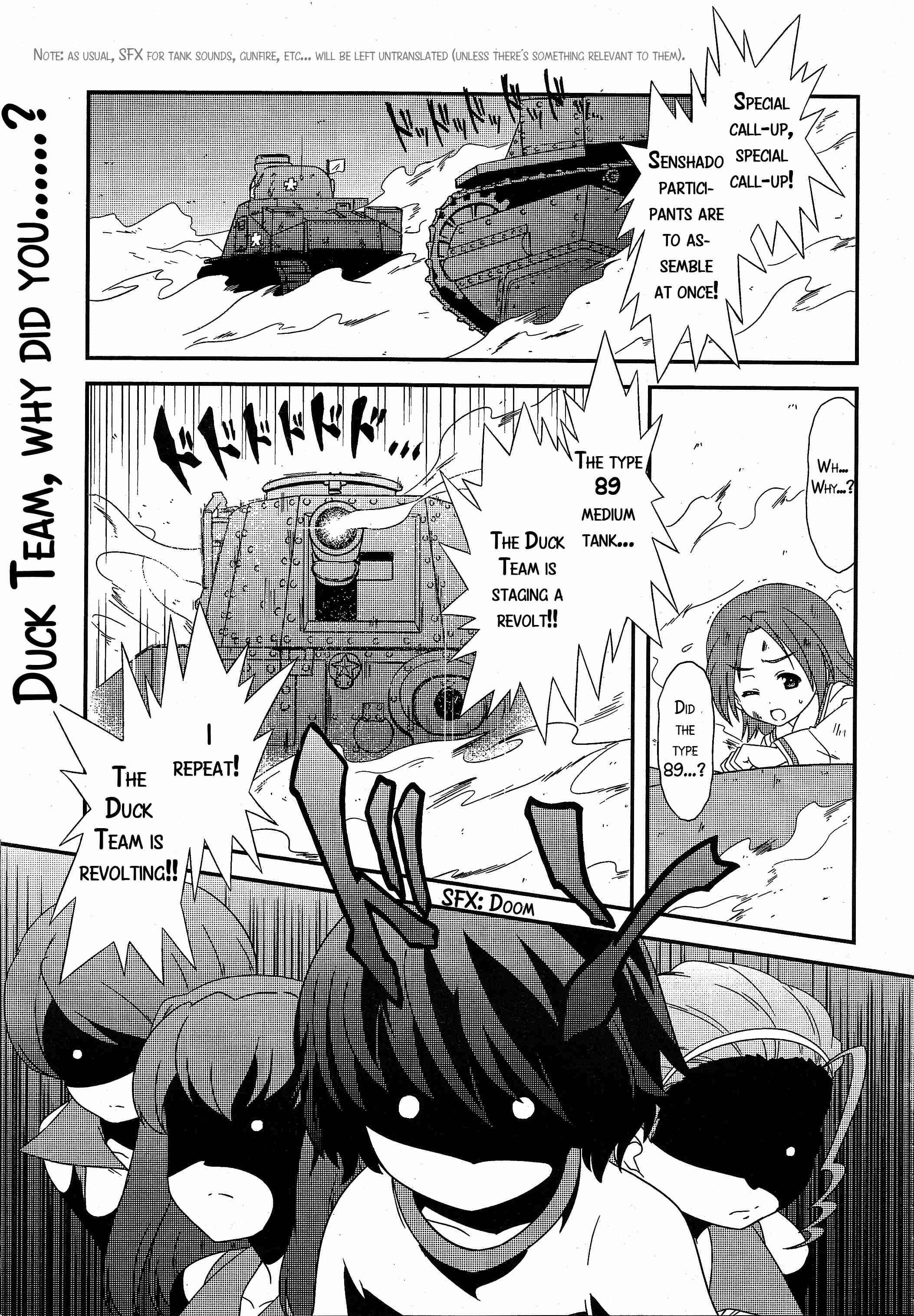 Page 1 Chapter 30 GIRLS und PANZER - Motto Love Love Sakusen desu!
